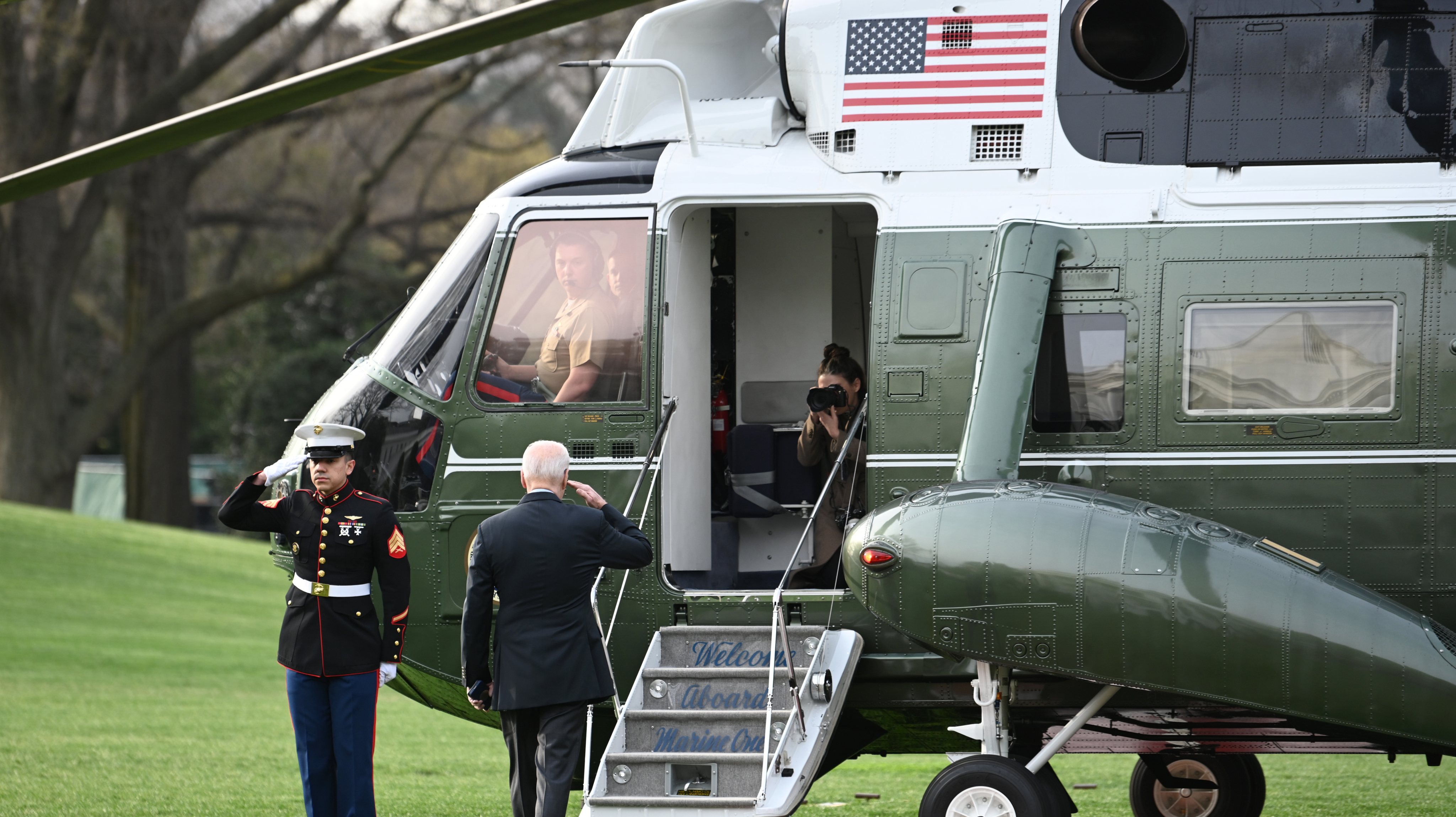 President Biden Departs White House For Brussels