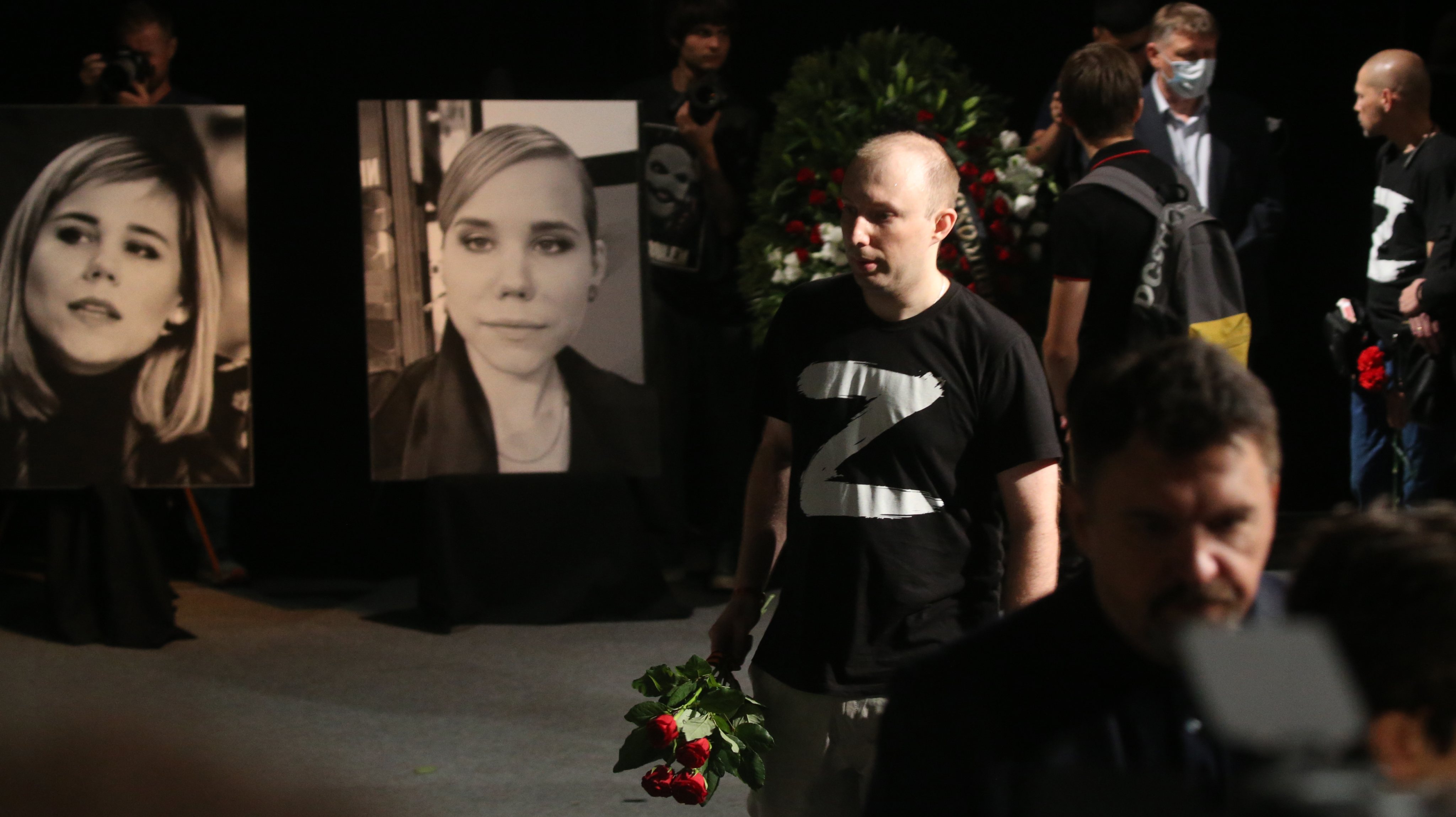 Funeral Takes Place Of Daria Dugina Killed In A Car Bomb