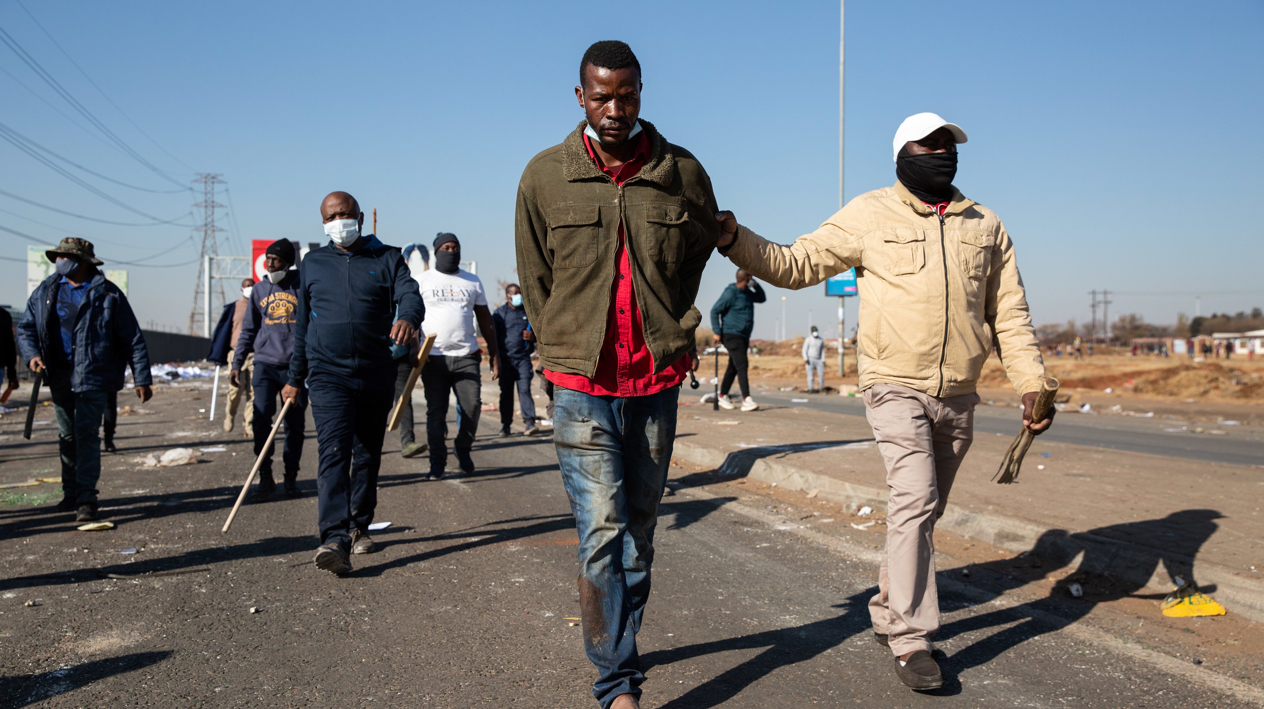 Violence And Looting Continue In Gauteng