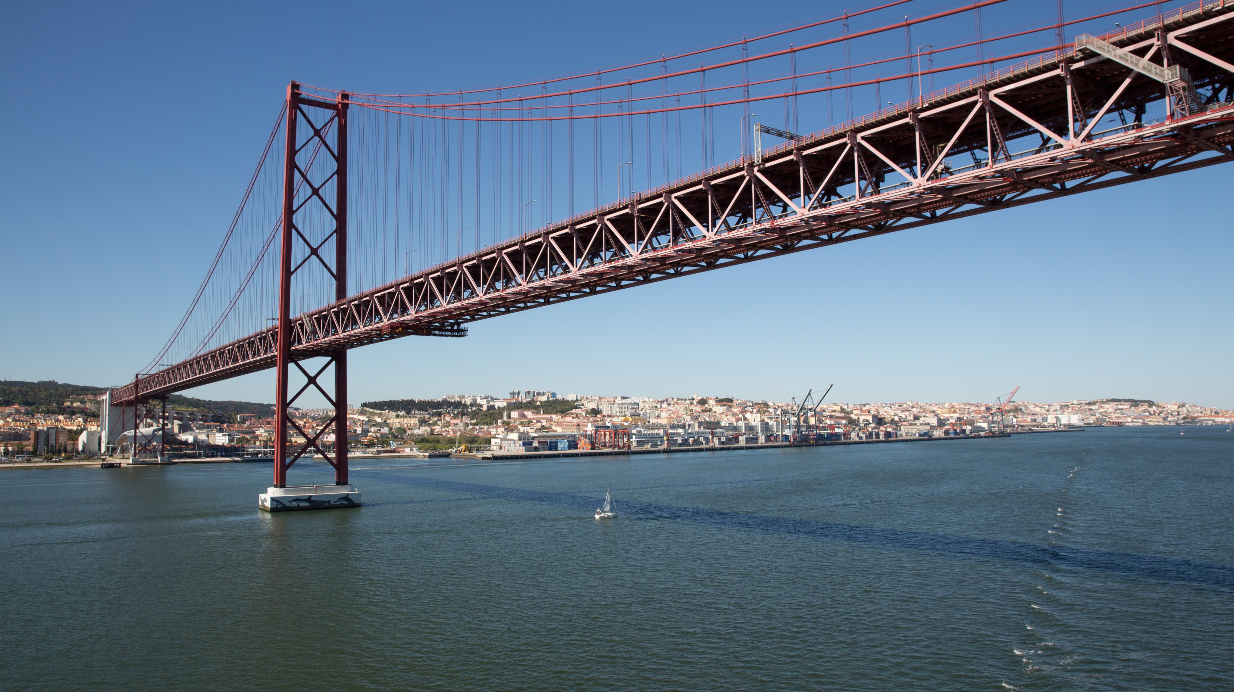 Suspension bridge in Lisbon