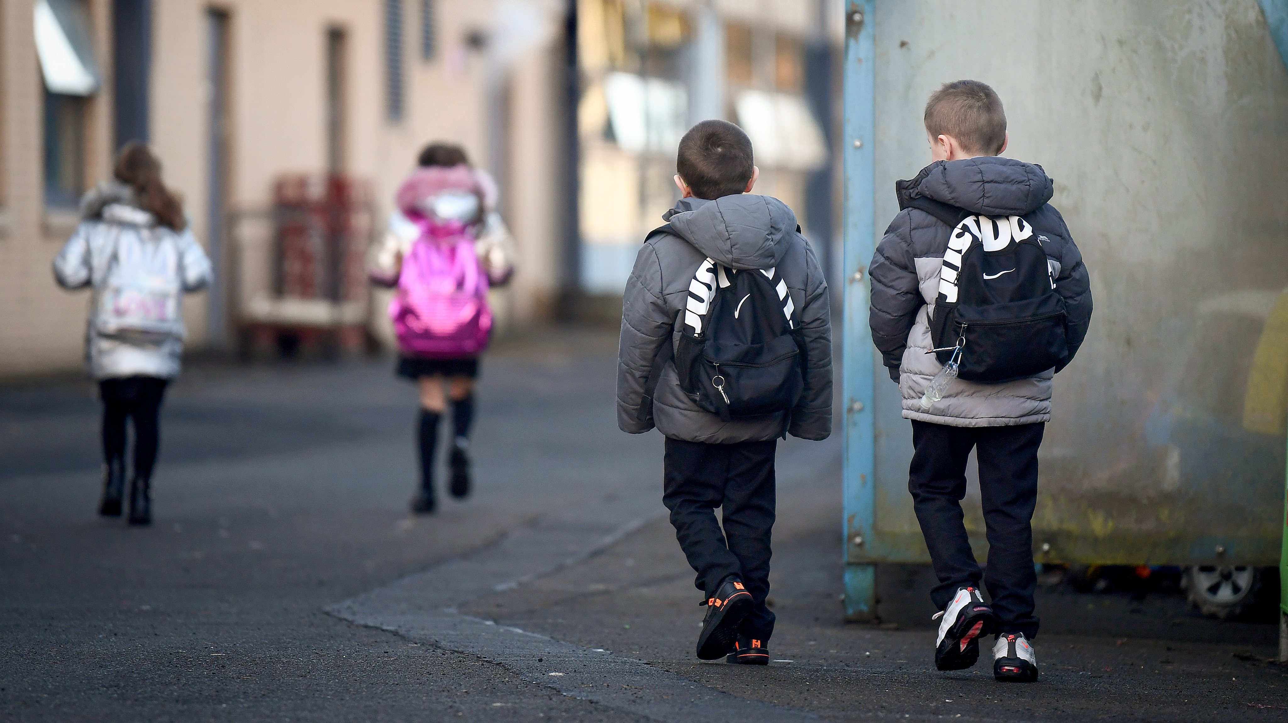 Scottish Schoolchildren Return To The Classroom After Coronavirus Lockdown