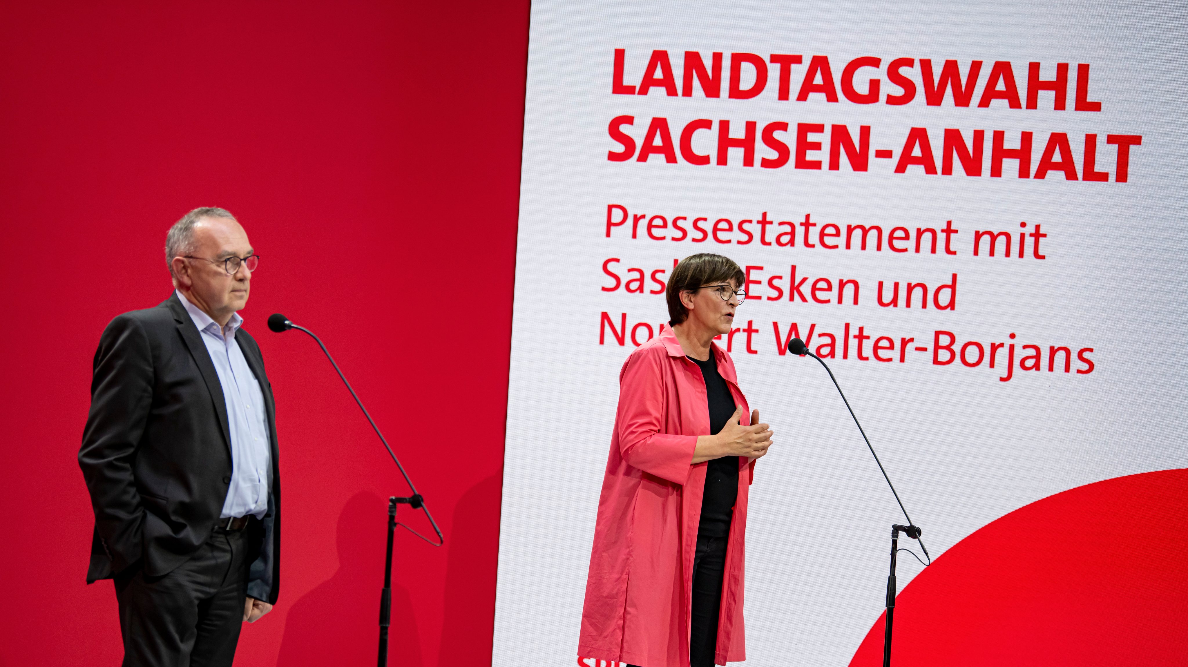 Saxony-Anhalt state election - Reactions in Berlin - SPD