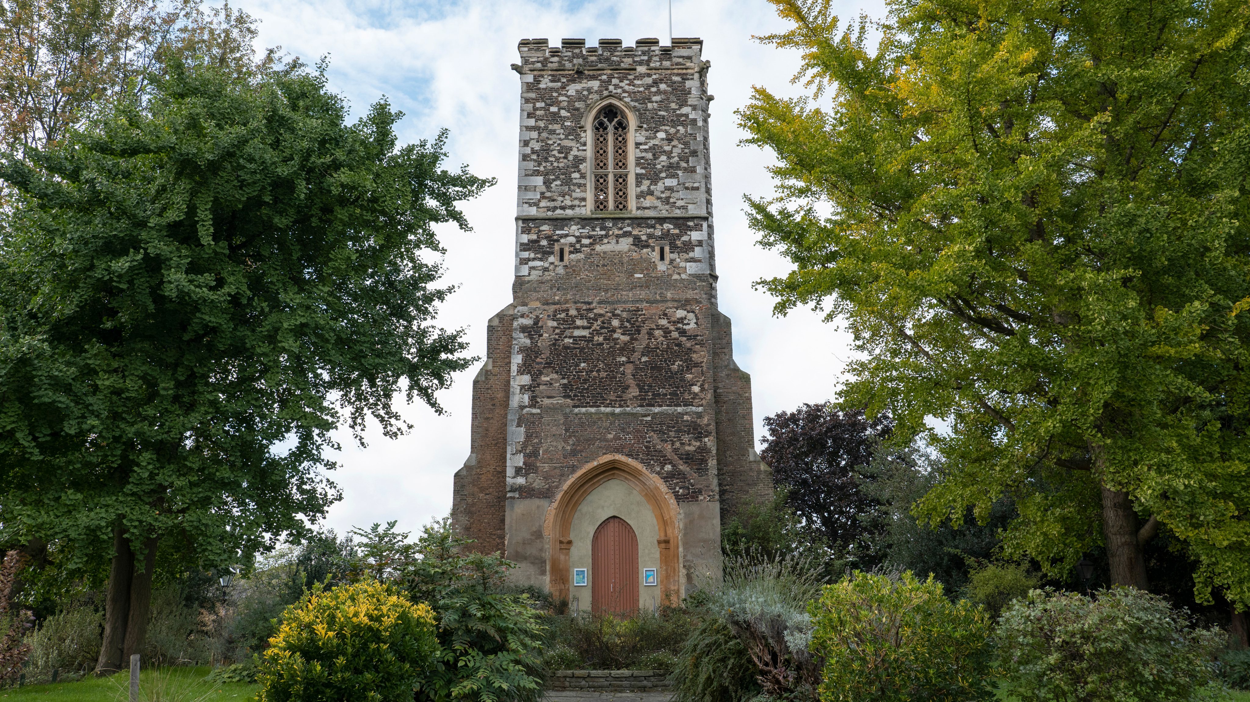 Tower Of St Marys Church In Hornsey North London