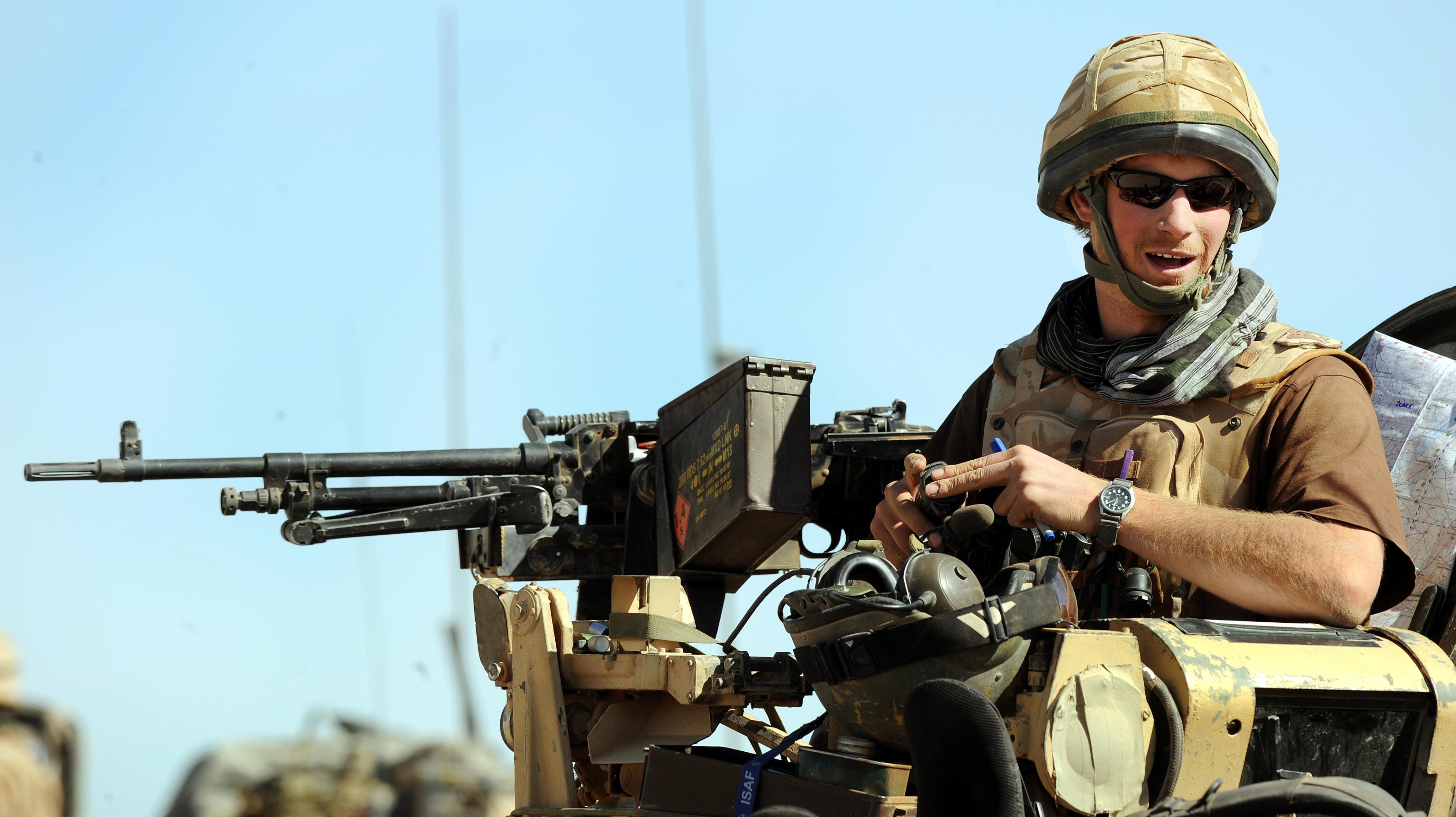 Prince Harry Serves in Afghanistan