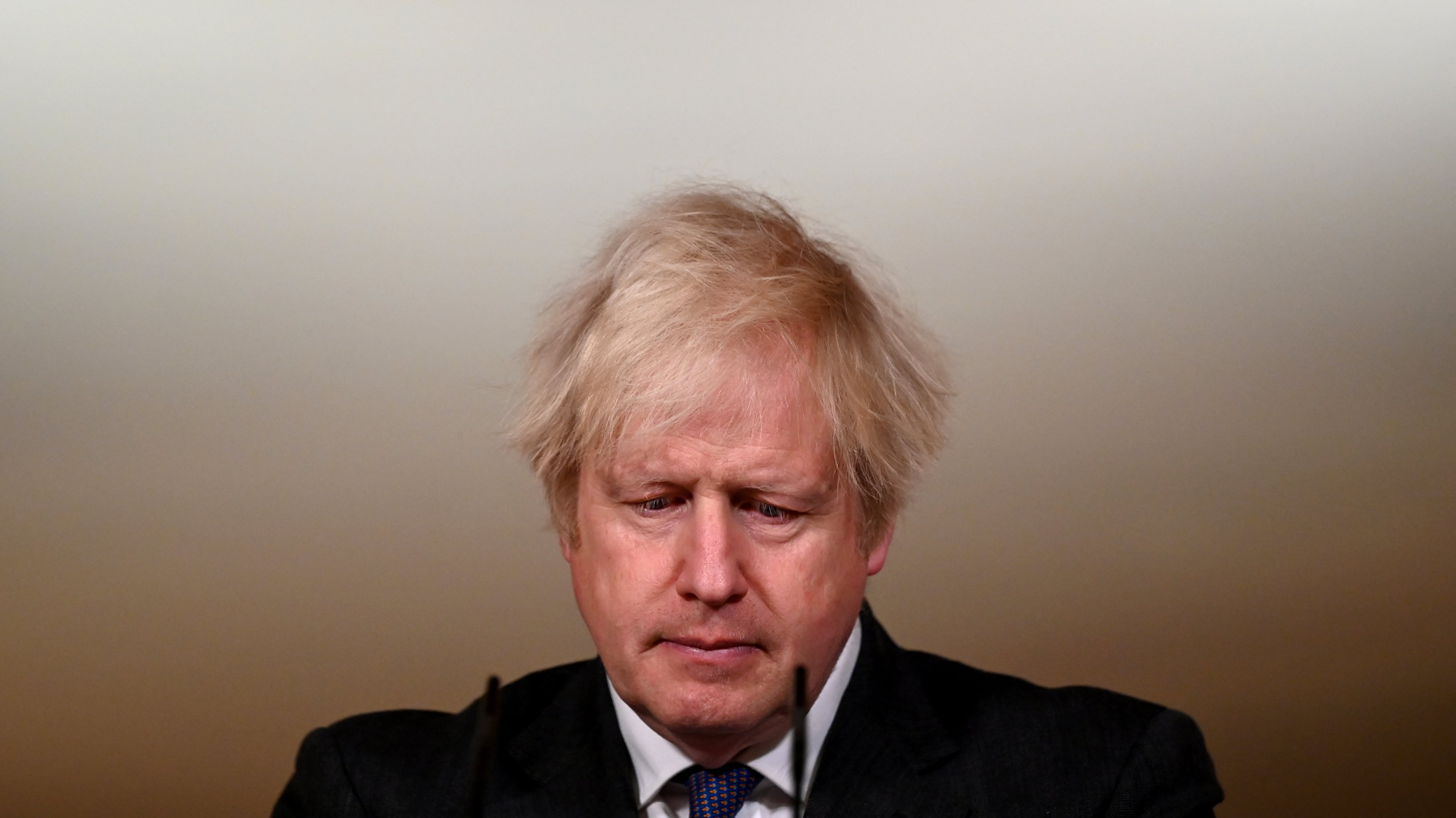 Prime Minister Boris Johnson Leads Coronavirus Press Conference