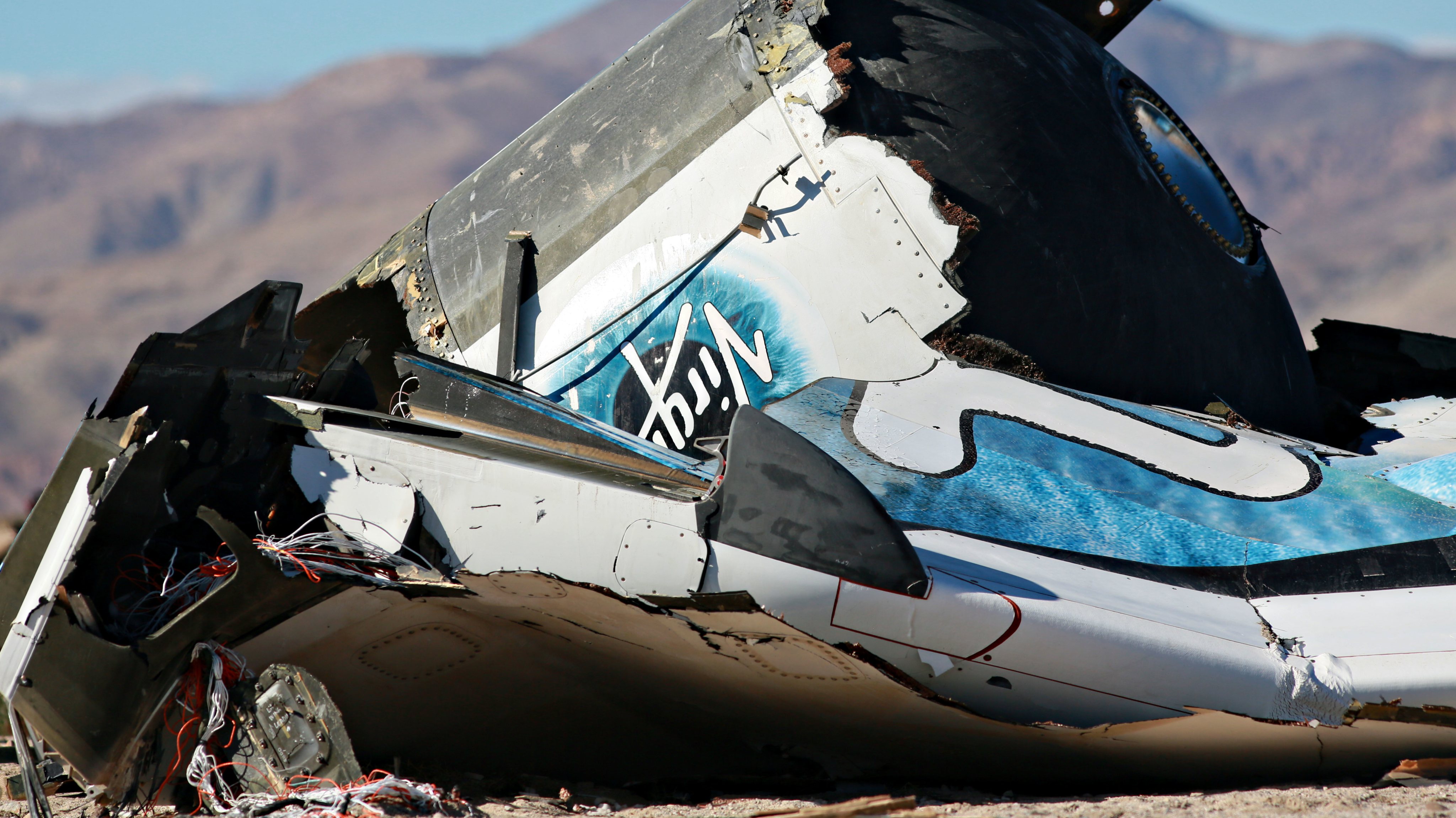 Virgin Galactic SpaceShipTwo Crashes During Test Flight In Mojave Desert