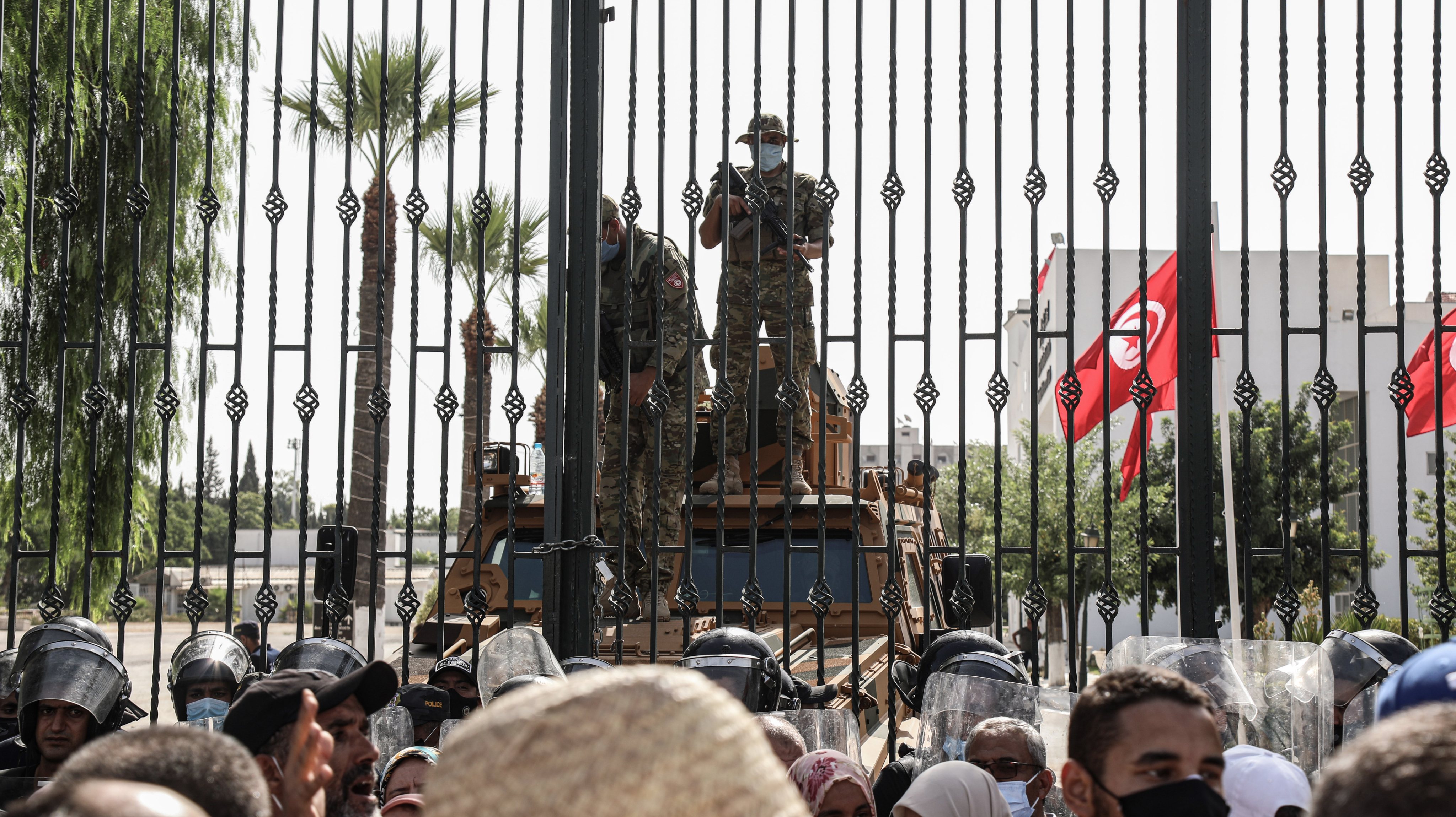 President suspends parliament in Tunisia