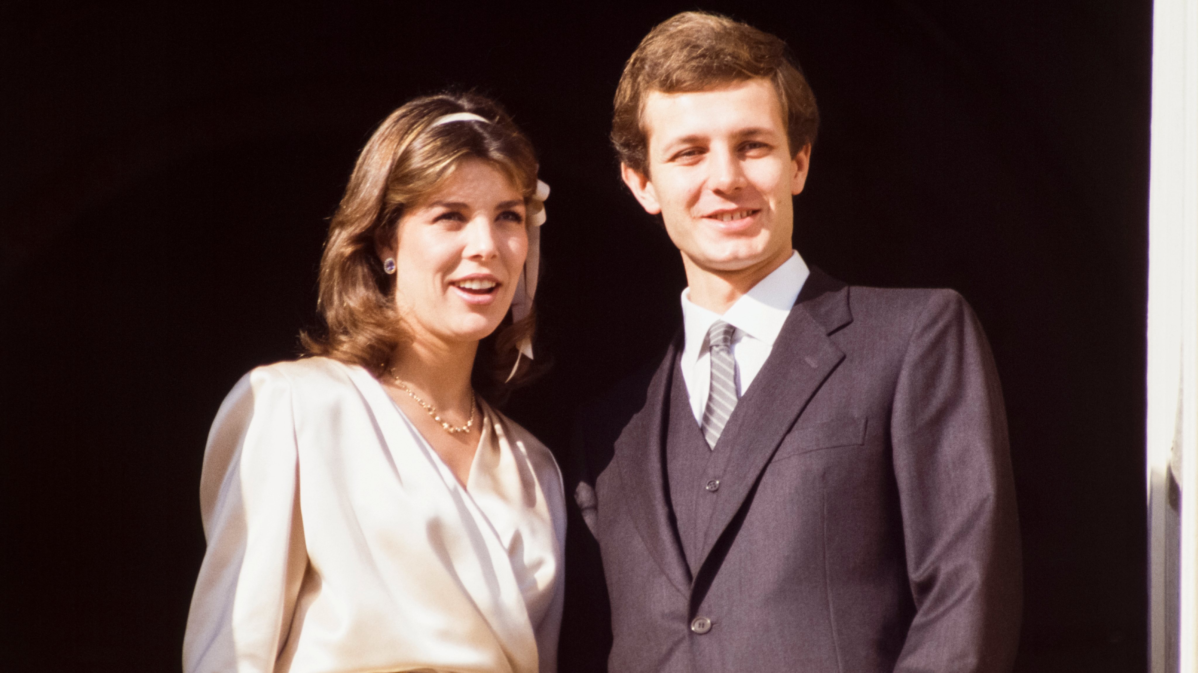 Mariage de Caroline de Monaco et Stefano Casiraghi en 1983