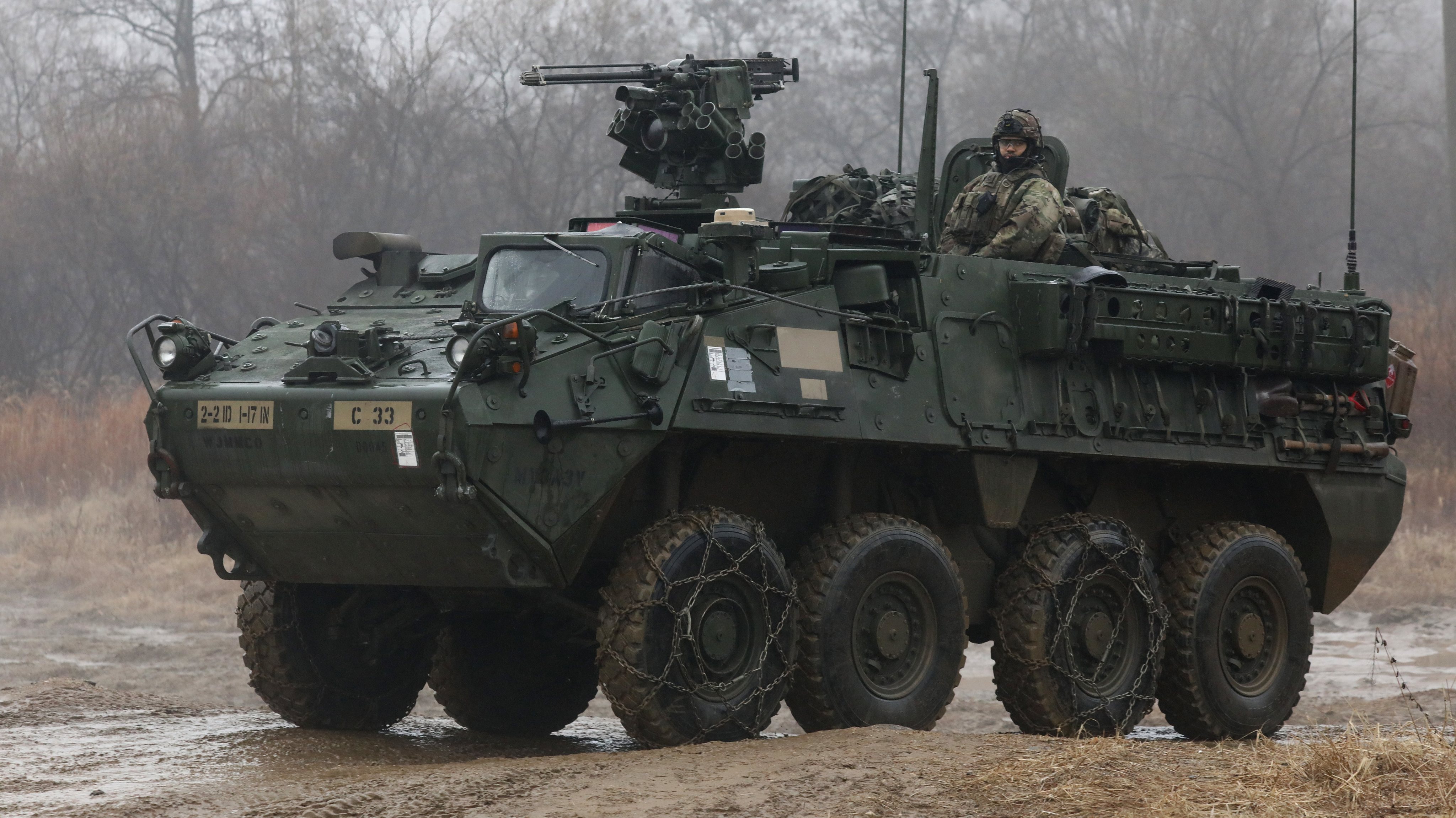 South Korean Army Conducts Field Exercise With US Army&#039;s Stryker Battalion
