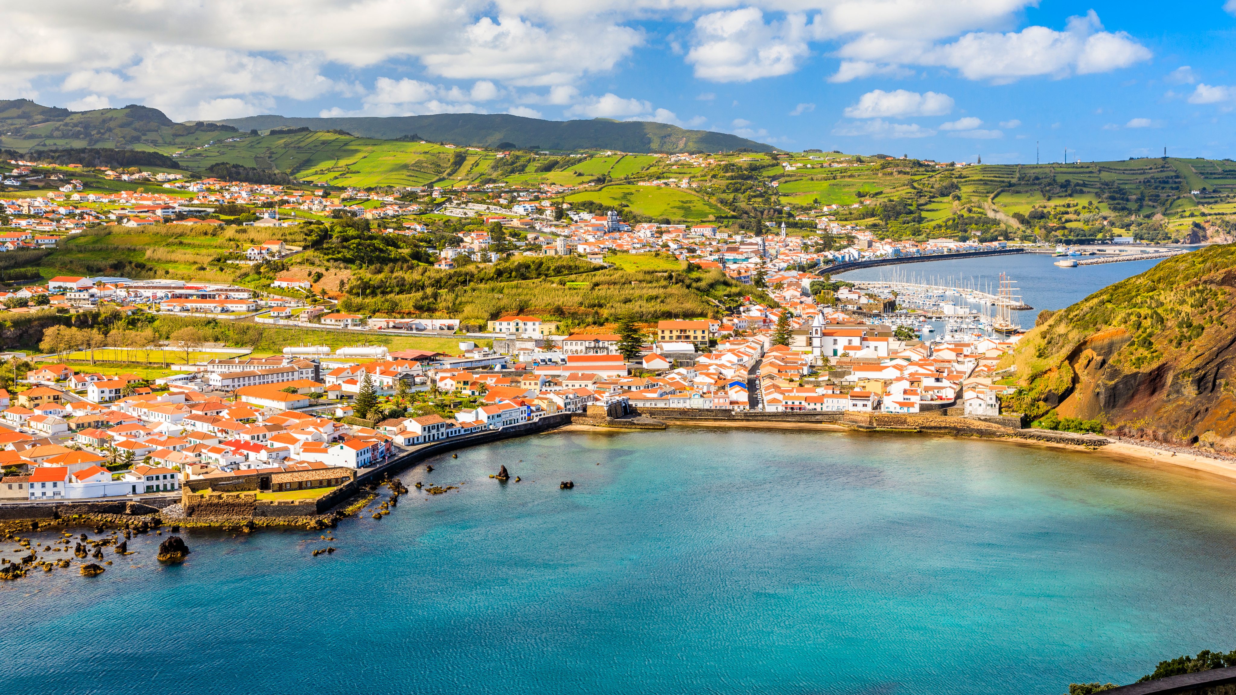 Açores-Faial-Horta From Monte Da Guia