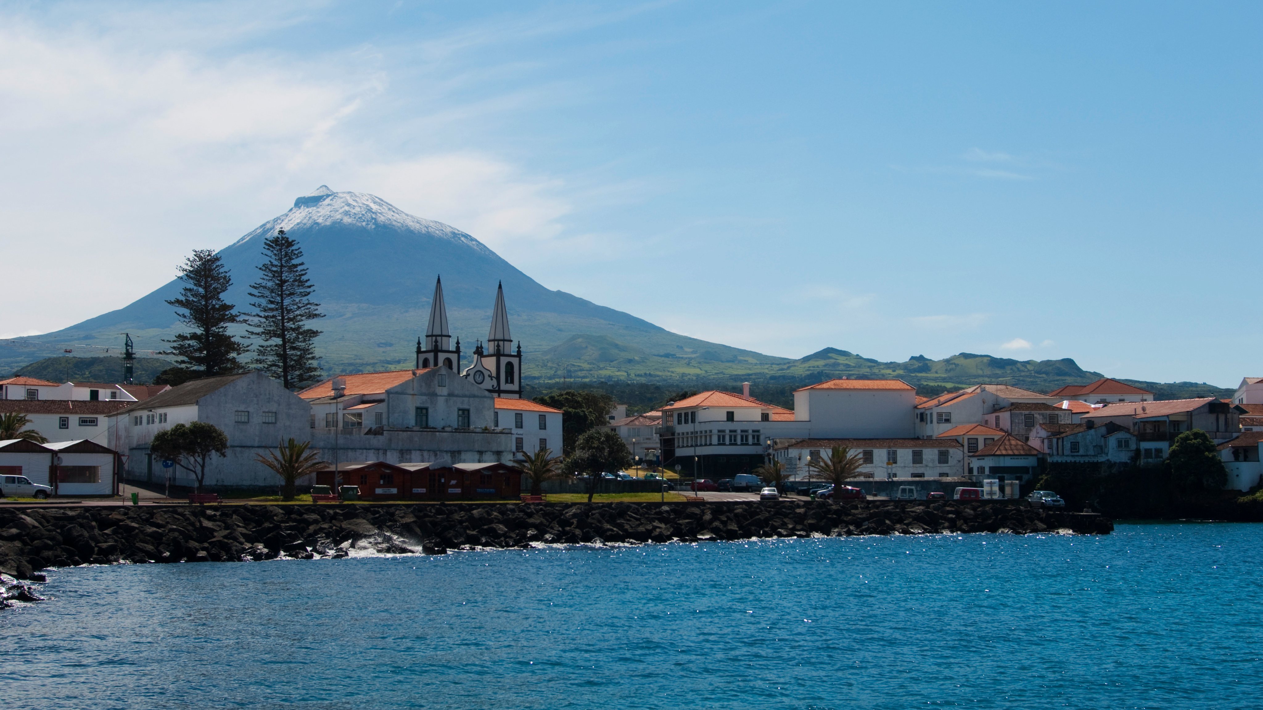 Portugal, Azores Islands, Pico Island, Town Of Madalena,