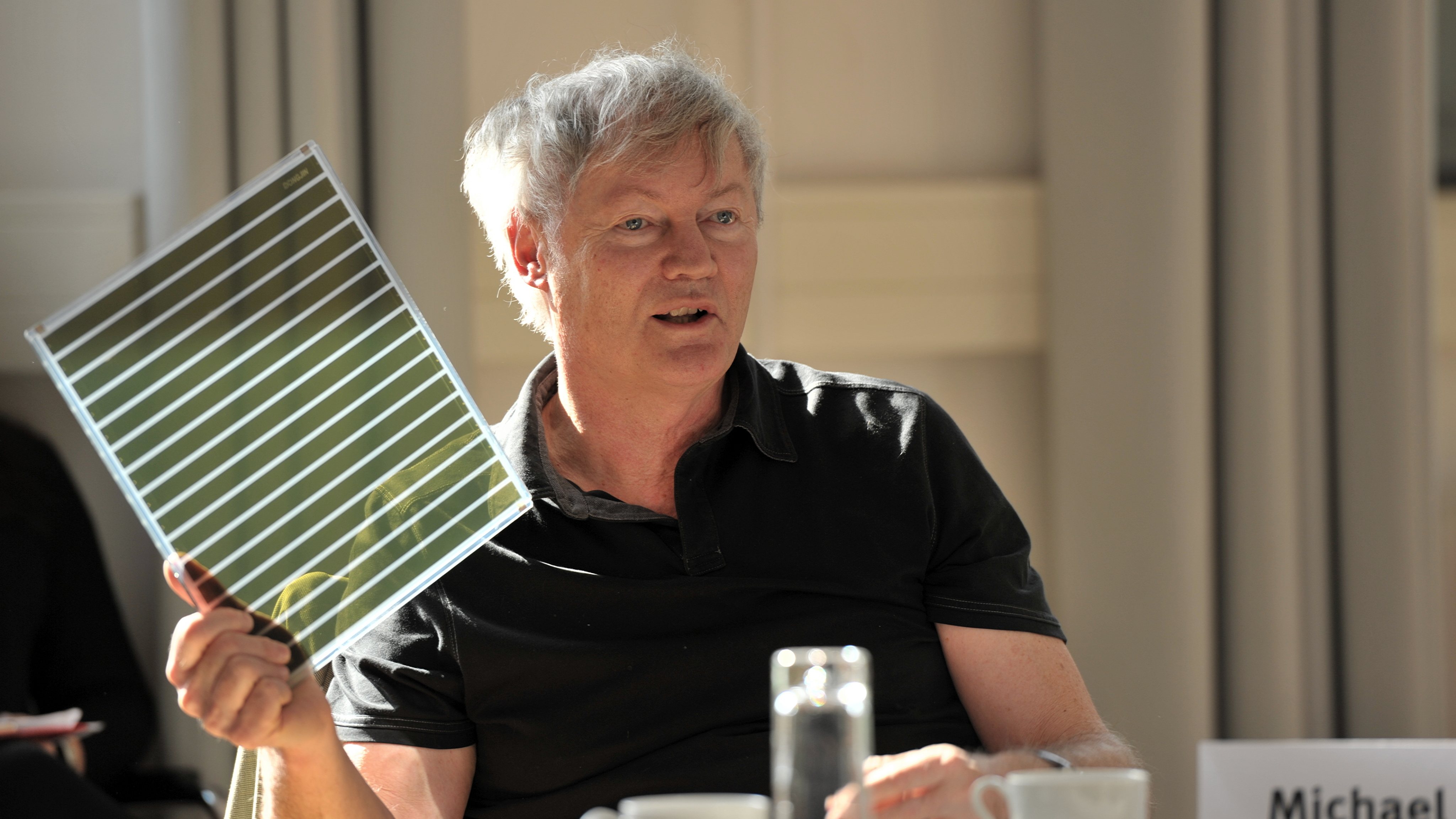Prof. Dr. Michael Grätzel, Erfinder der &quot;Grätzel-Solarzelle&quot;