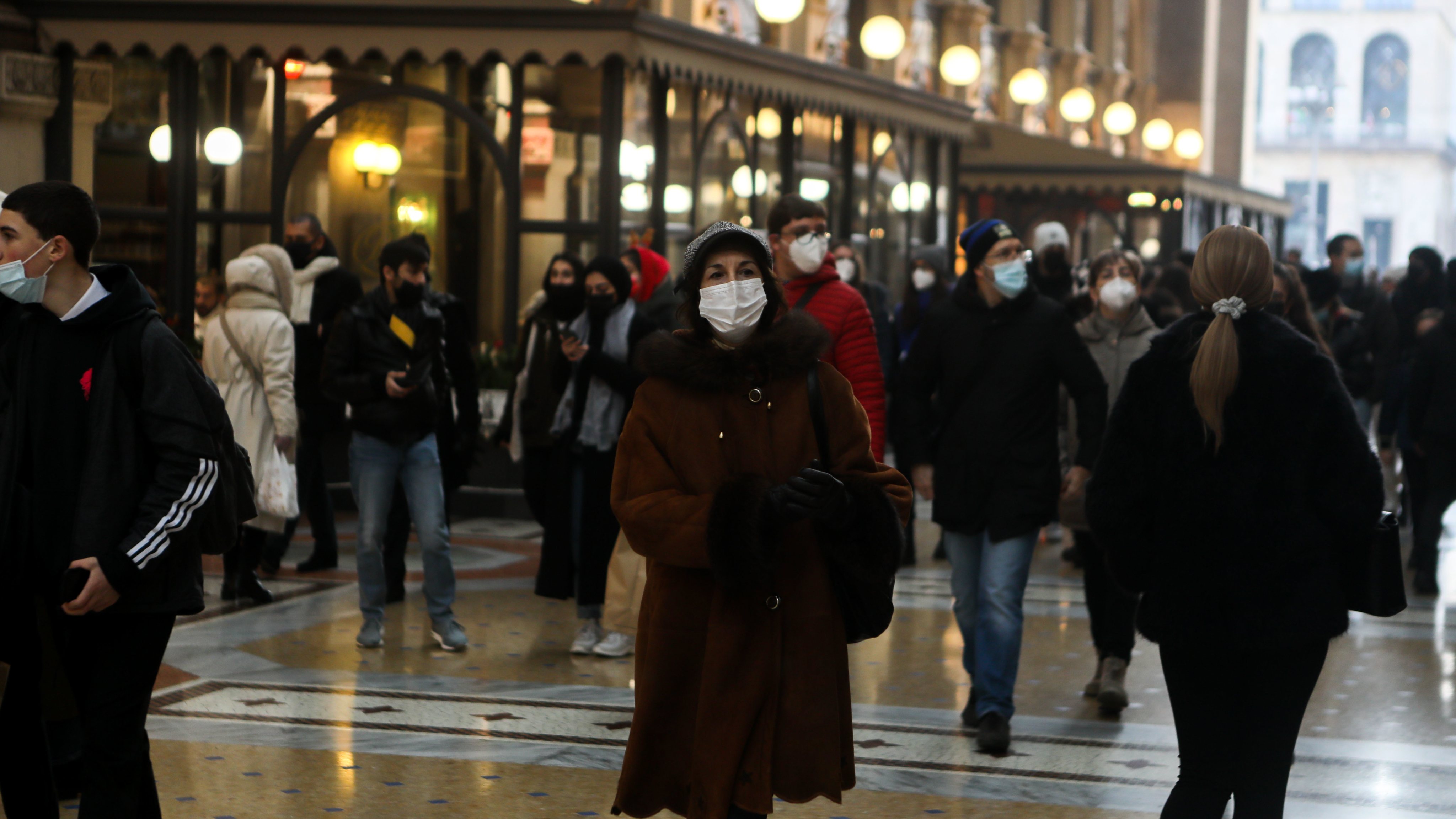Daily Life In Milan During Pandemic Situation