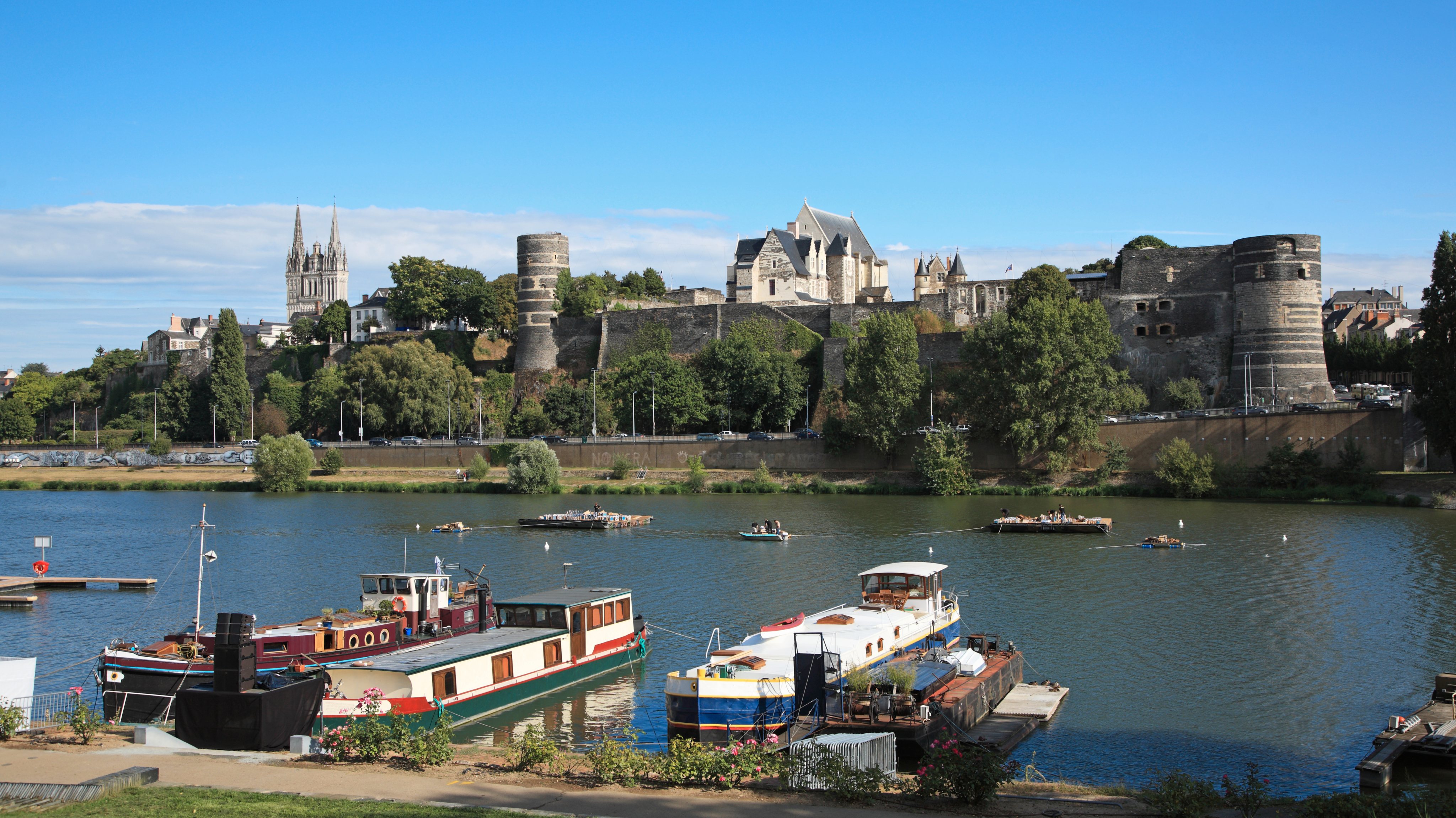 A cidade francesa de Angers