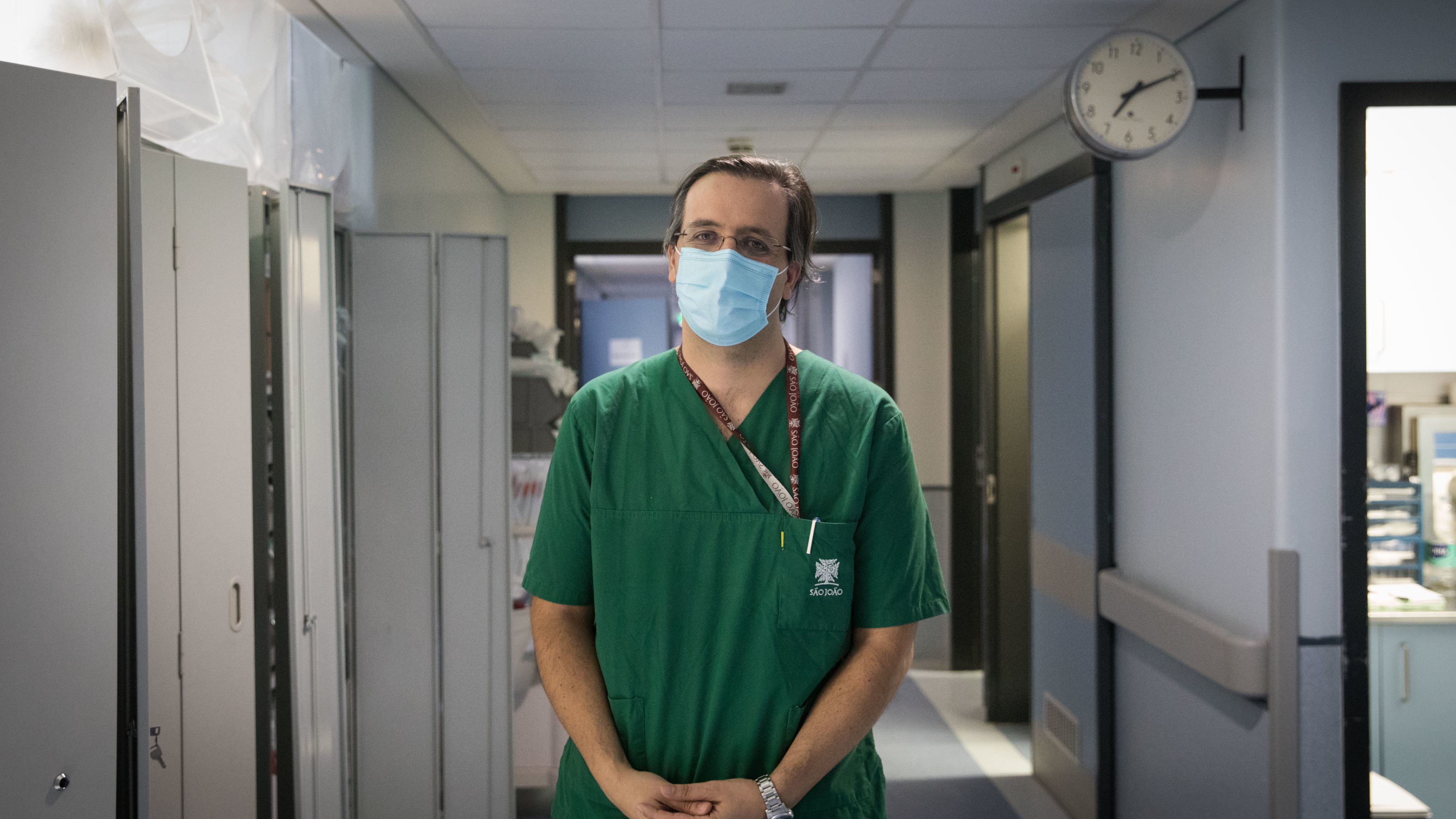 Roberto Roncon, médico internista e intensivista do Hospital São João, do Porto