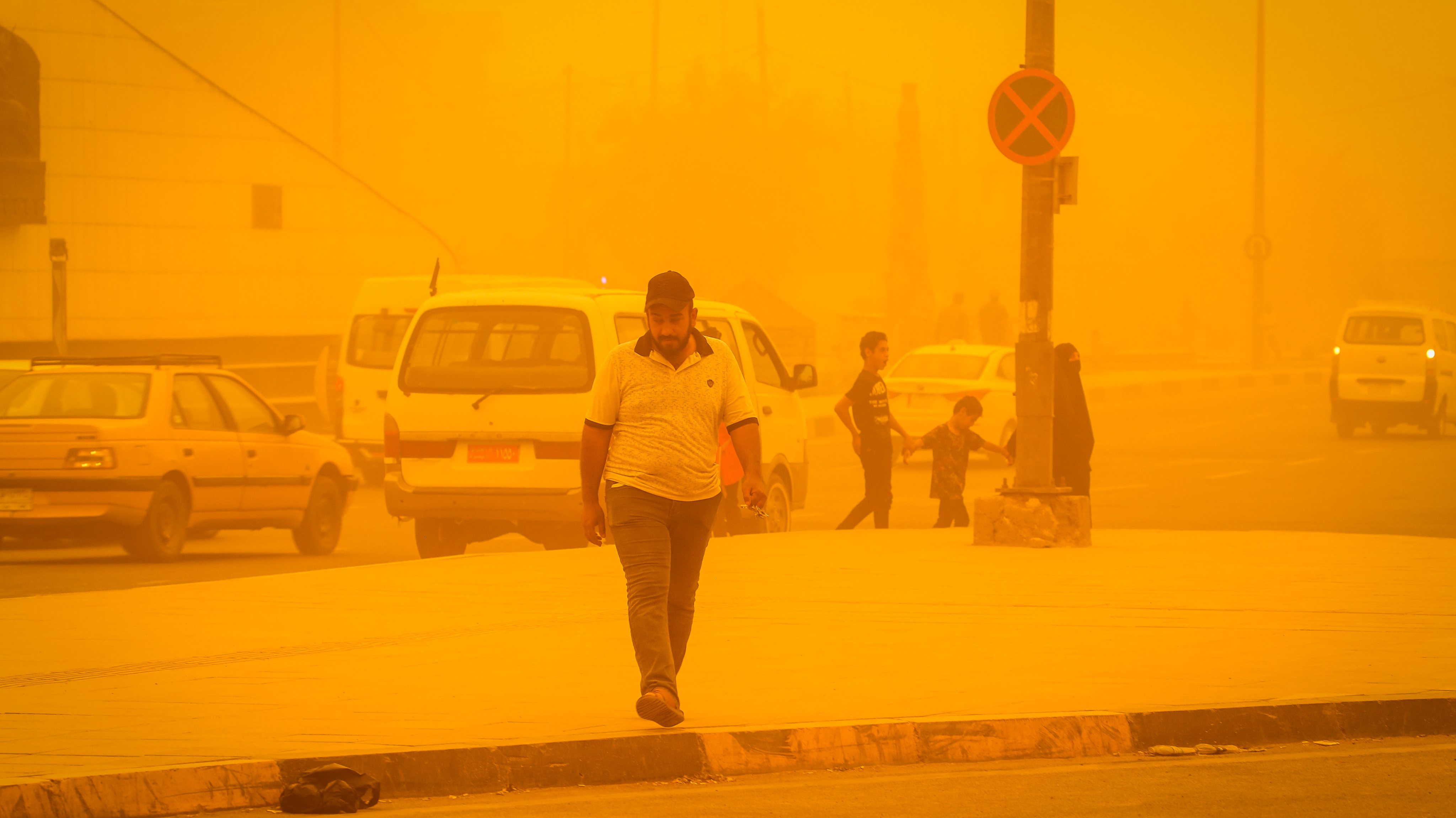 Sandstorm in Iraq&#039;s capital