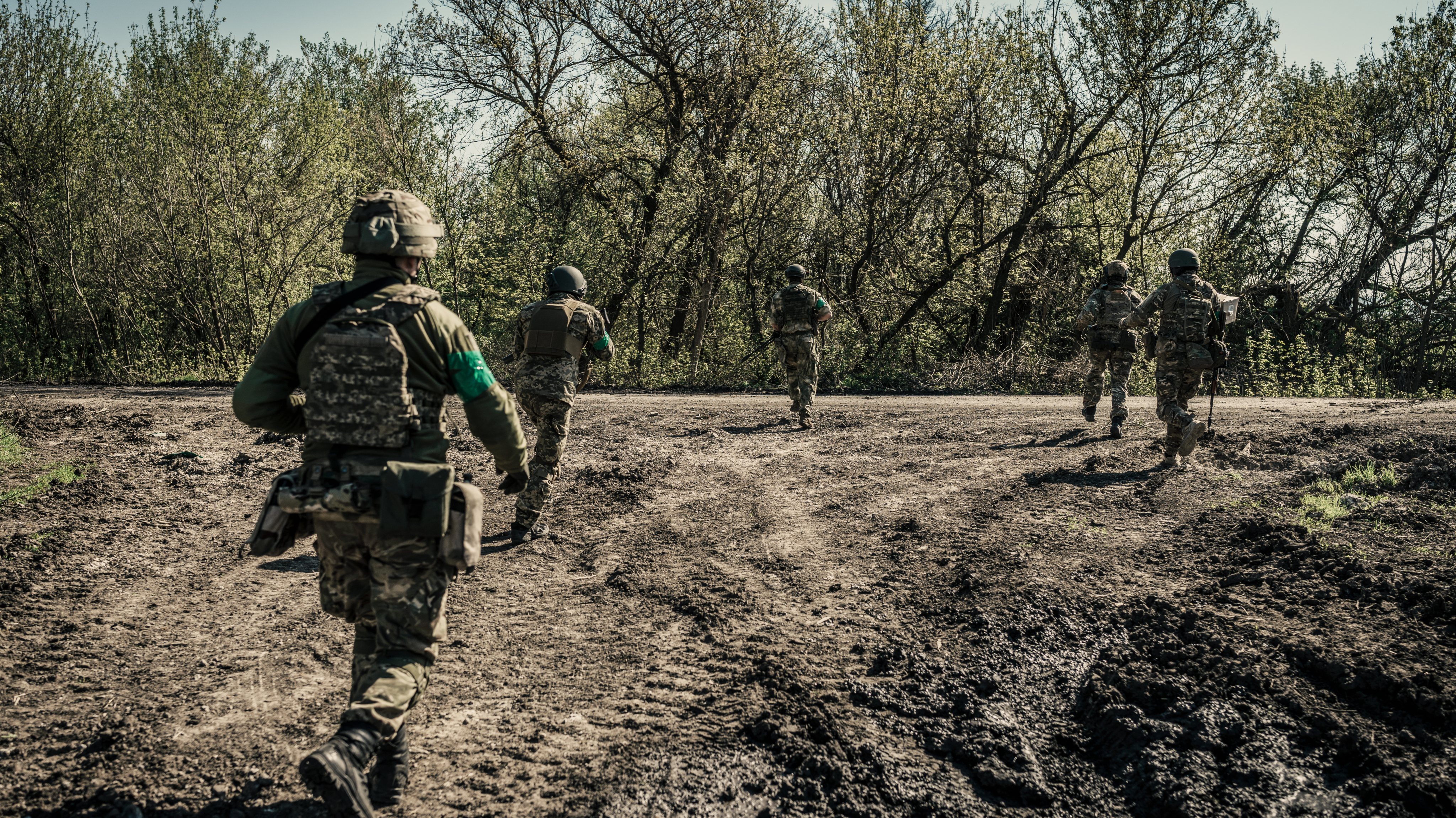 Ukrainian Military Positions On Direction Barvinkove – Izium In Kharkiv Oblast
