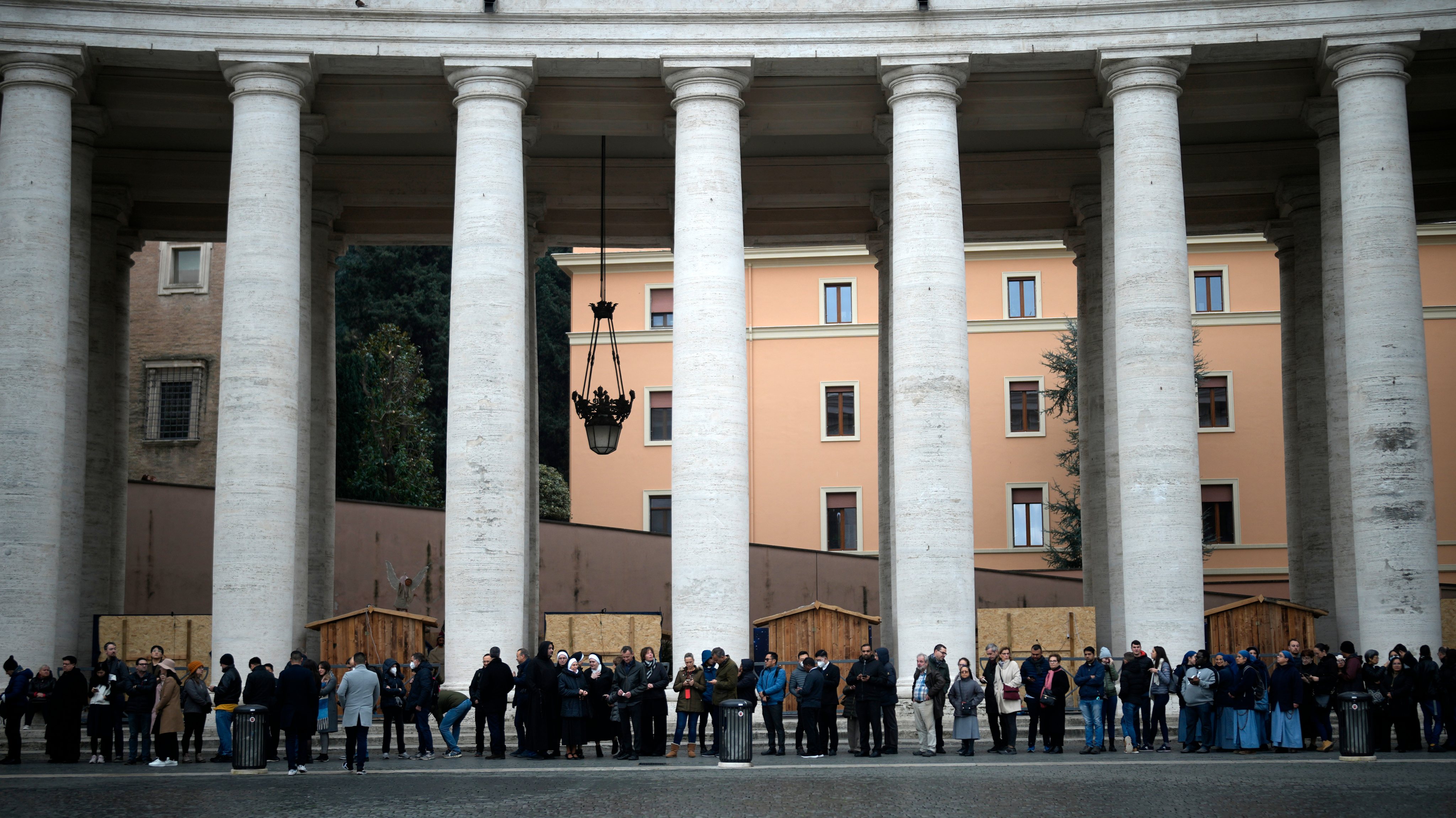 Catholics In Italy Mourn The Death Of Pope Emeritus Benedict XVI