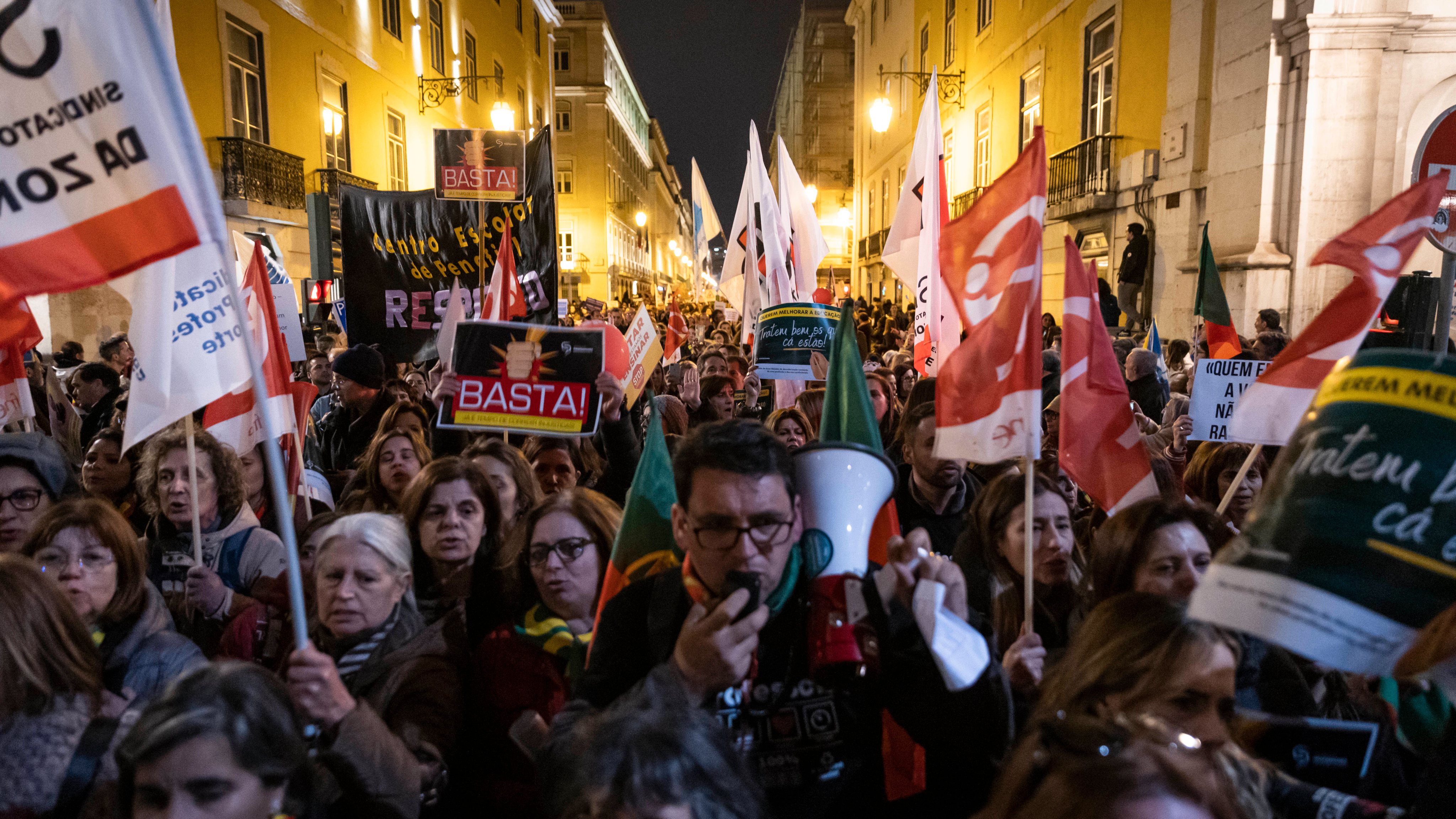 Este sábado, os professores voltam a manifestar-se em Lisboa