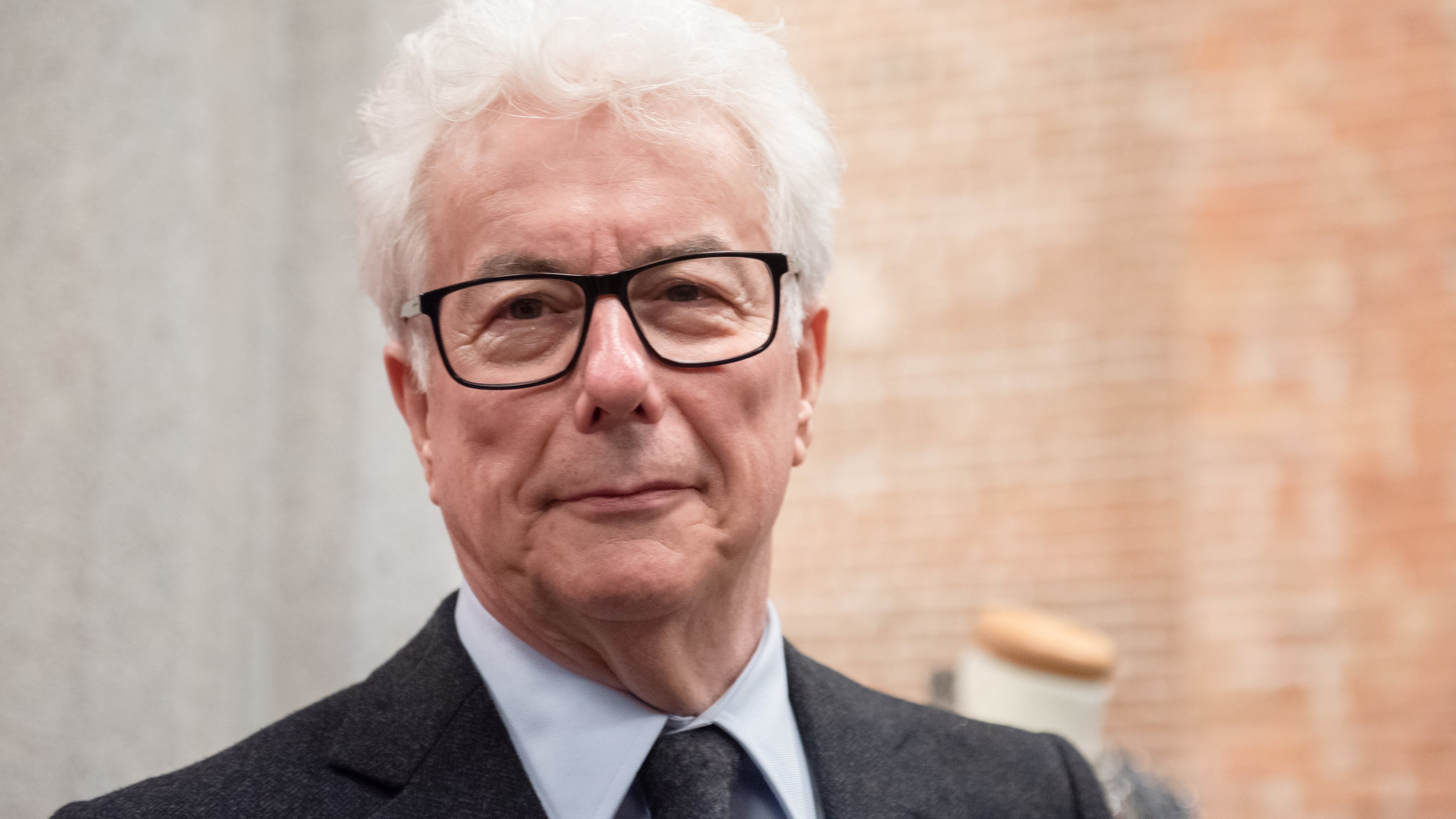 Ken Follett Attends The Final Lecture Of &#039;The Pillars of the Earth&#039; In Madrid