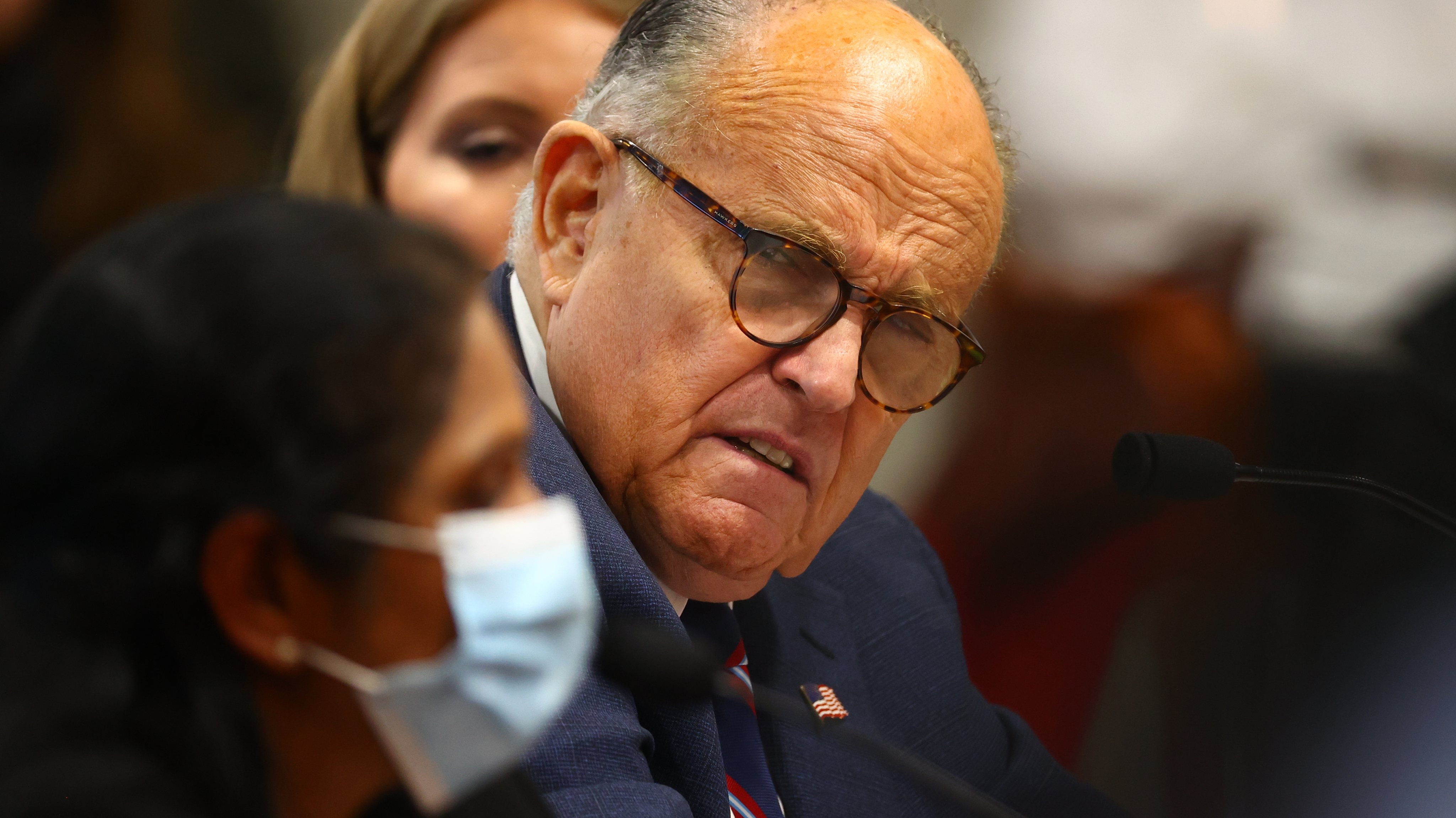 Rudy Giuliani Appears Before Michigan State Legislature&#039;s House Oversight Committee