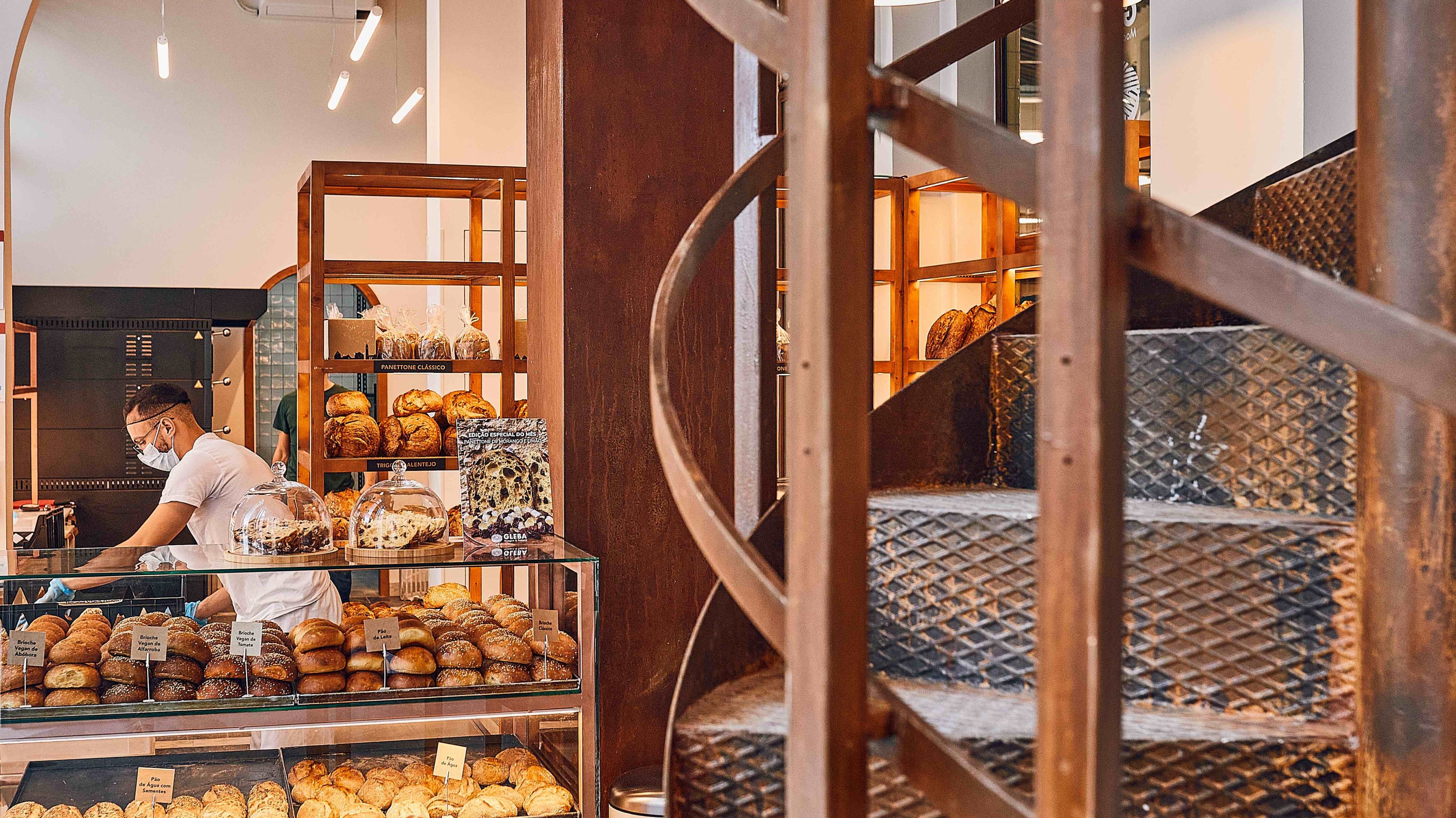 A padaria Gleba vai poder encontrar 20 tipos diferentes de pão no Mercado de Campo de Ourique