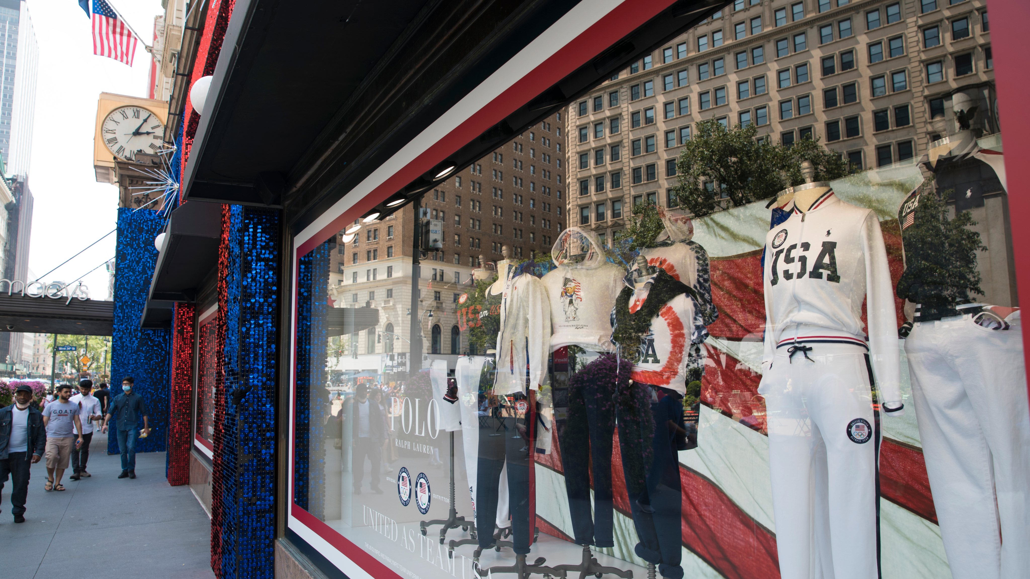 Team USA&#039;s Olympics Outfits Displayed In New York