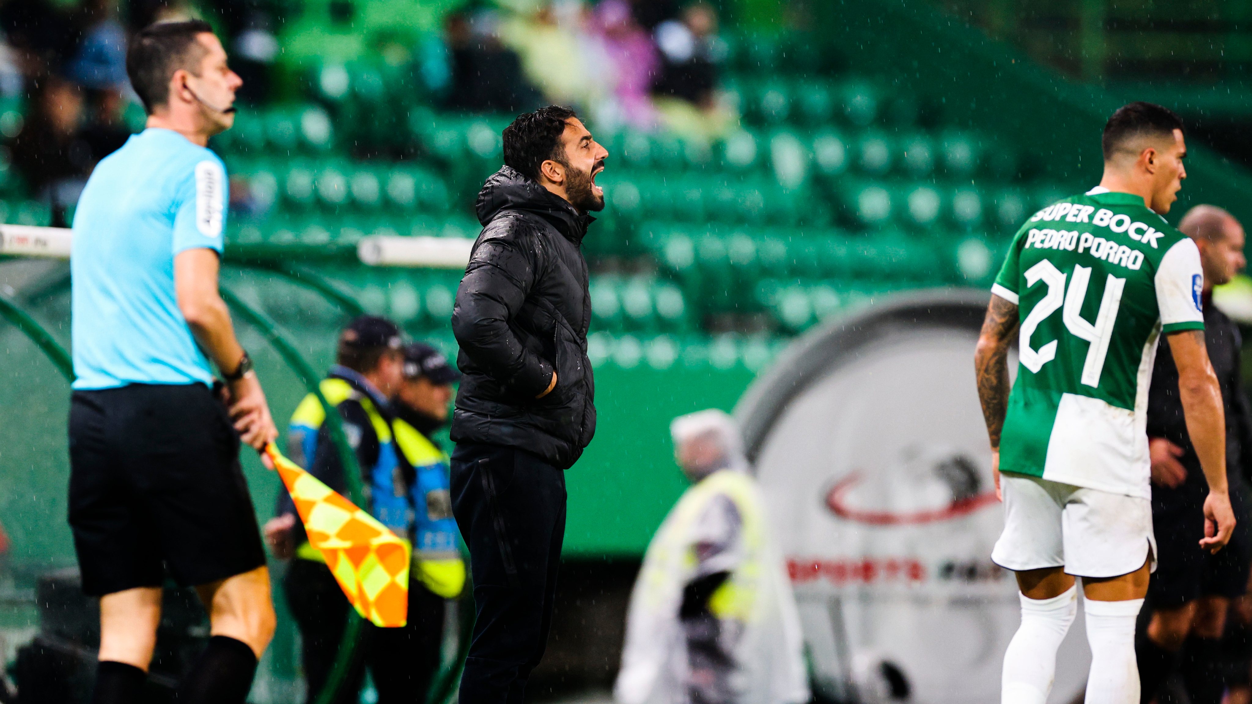O técnico leonino sublinhou a importância de a equipa ainda não ter sofrido golos na Taça da Liga