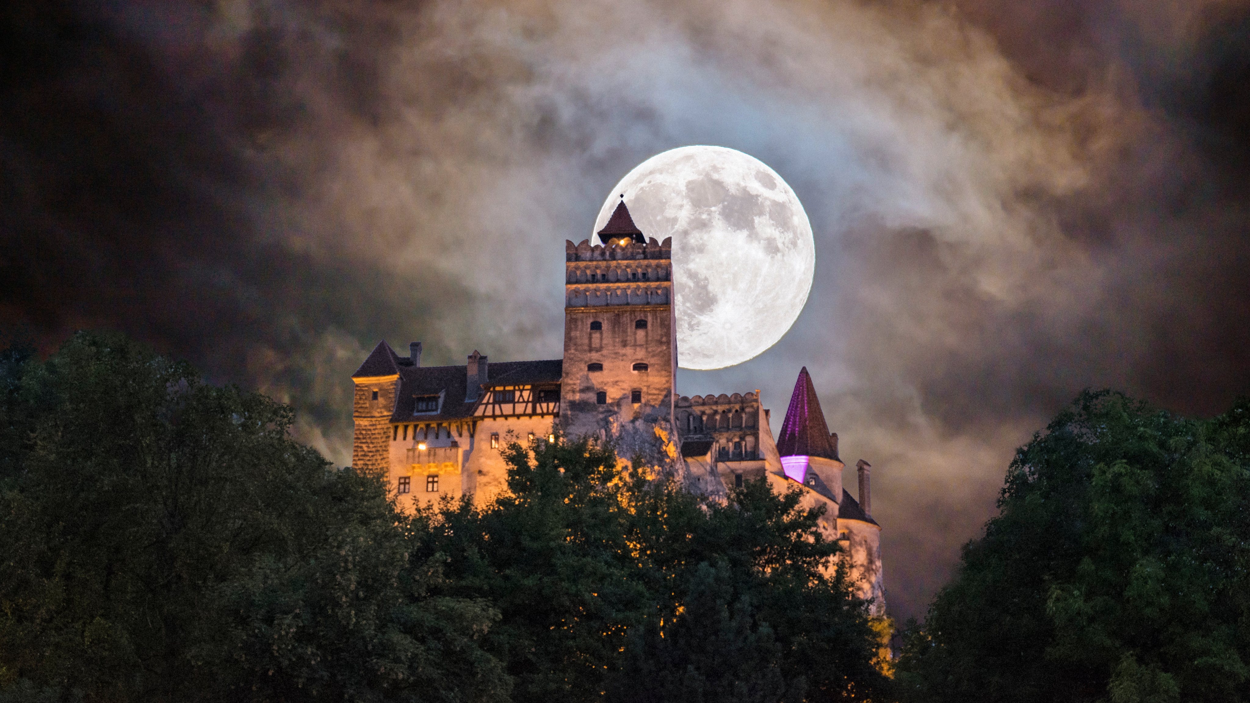 Romania. Transylvania. Bran. Dracula castle