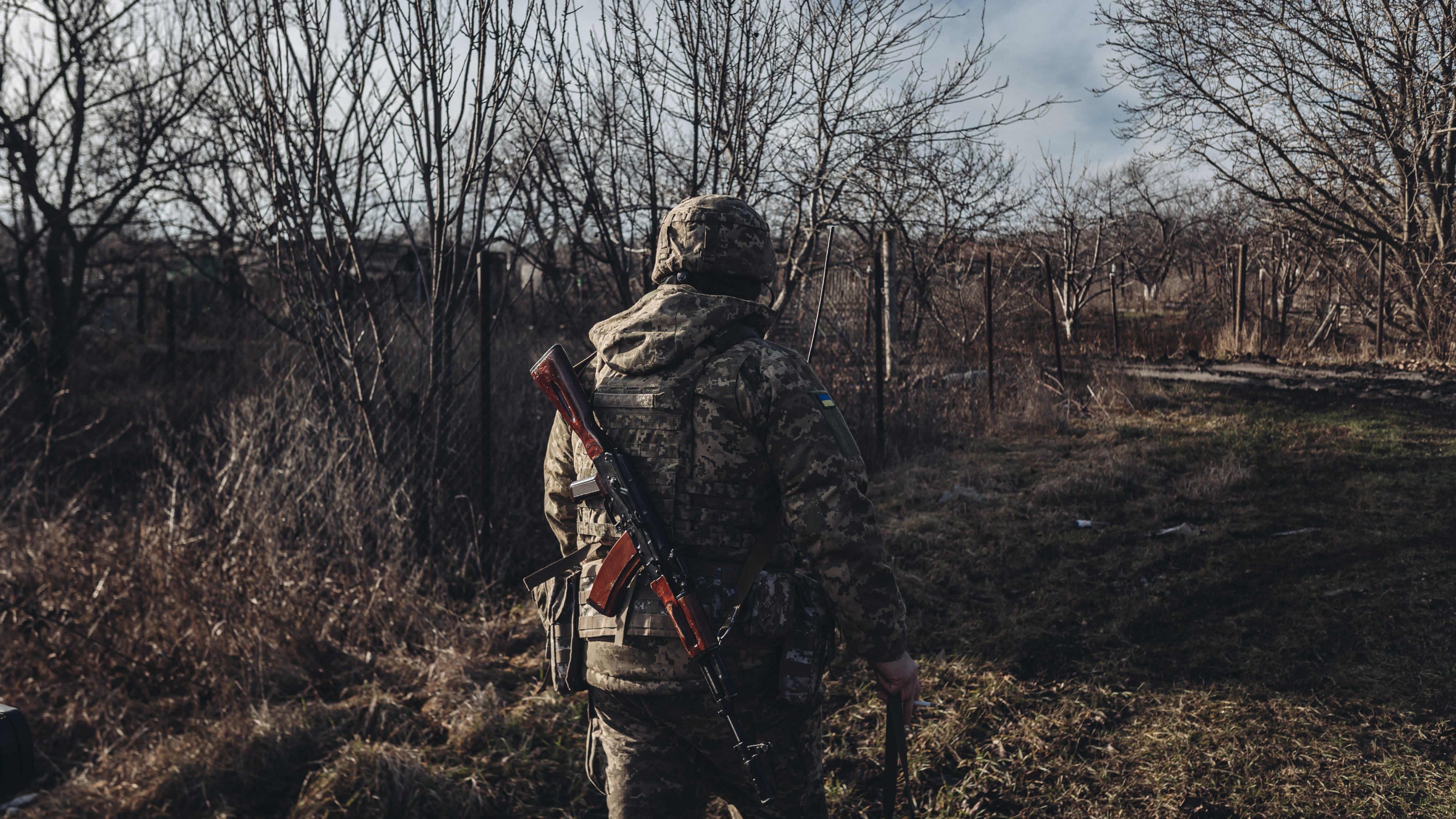 Military activity of the Ukrainian army on the Bakhmut frontline