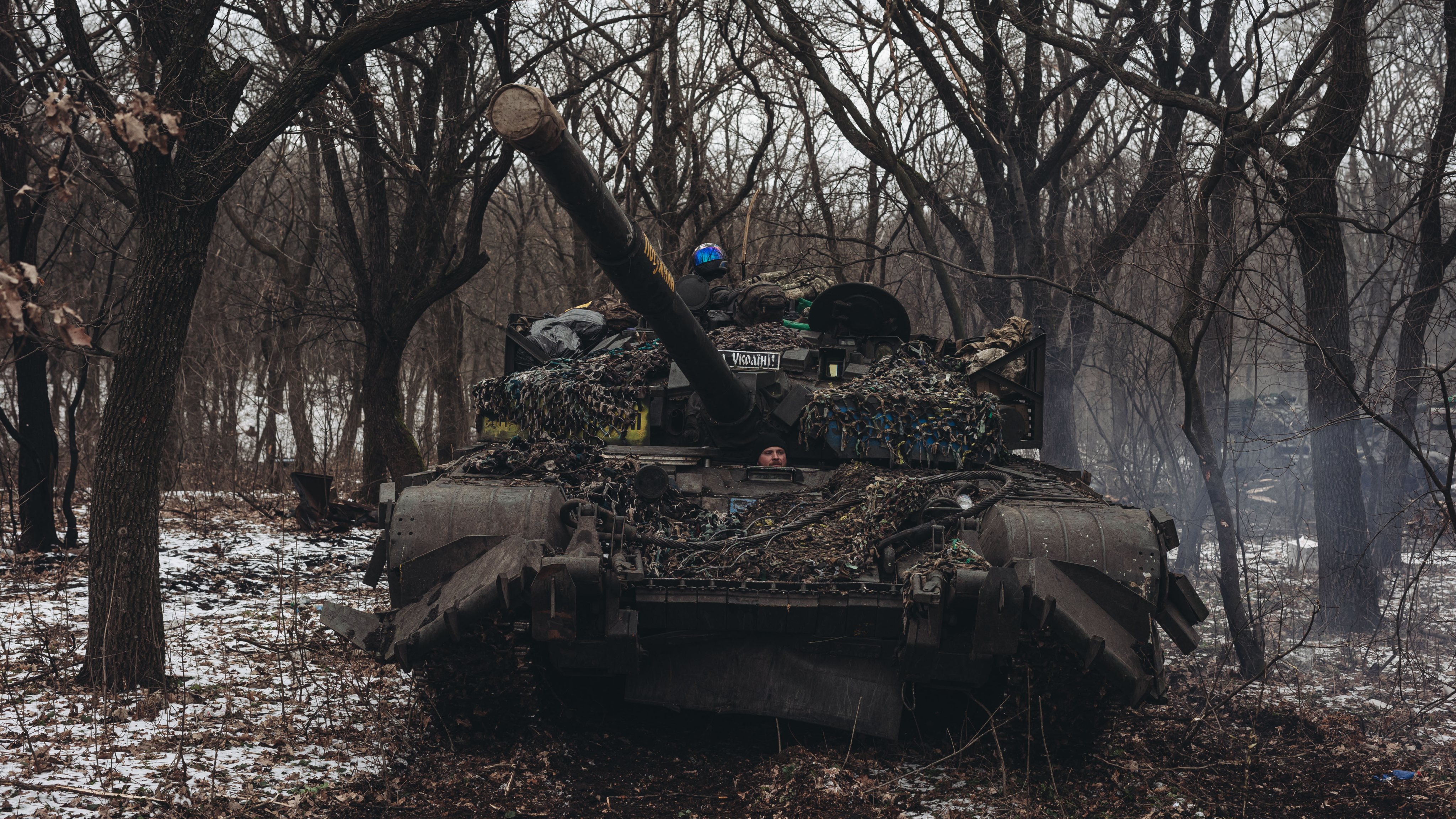 Military mobility continues on the Donbass frontline in Ukraine