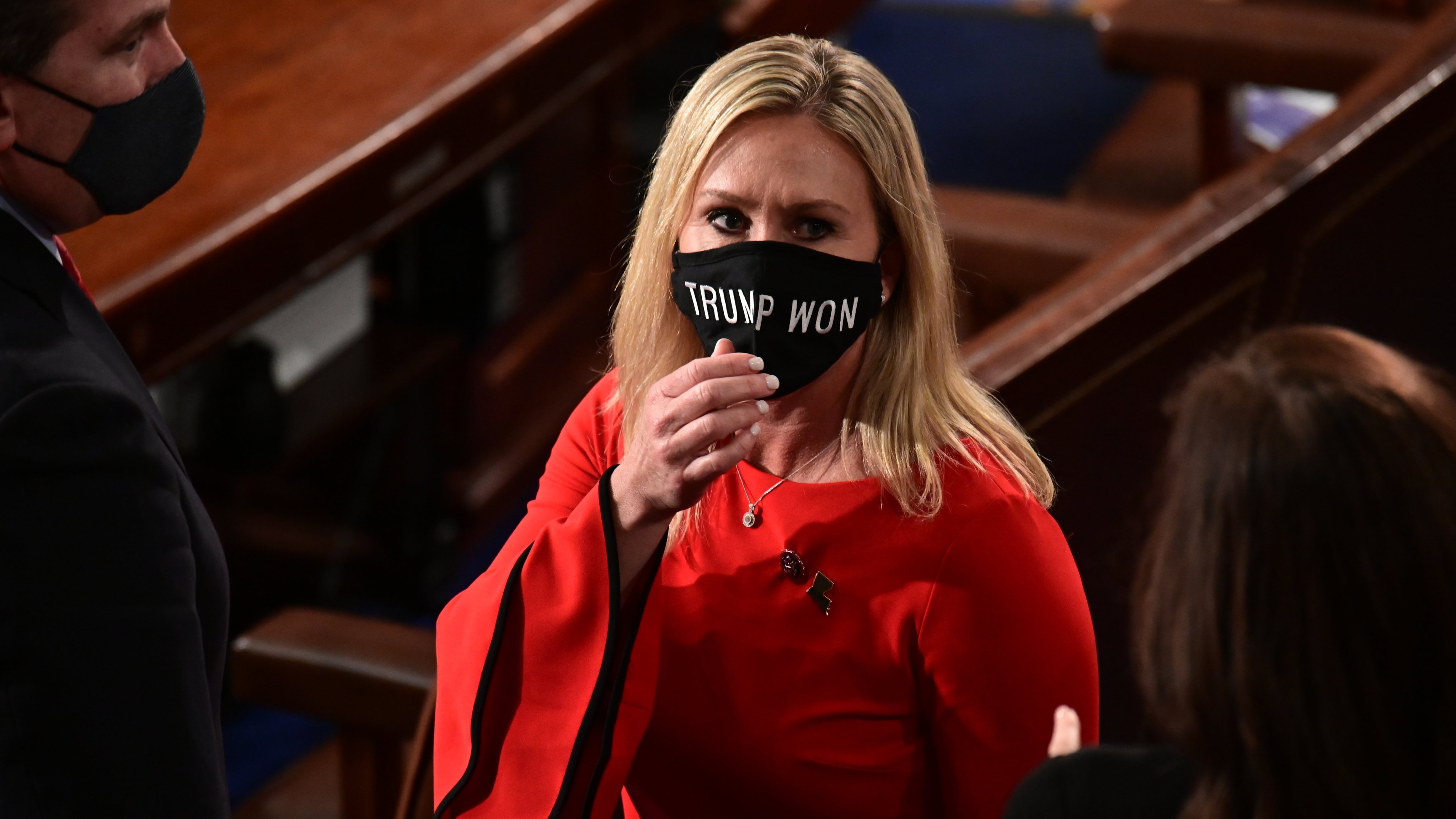 Swearing In Held For U.S. Senators To Start The 117th Congress