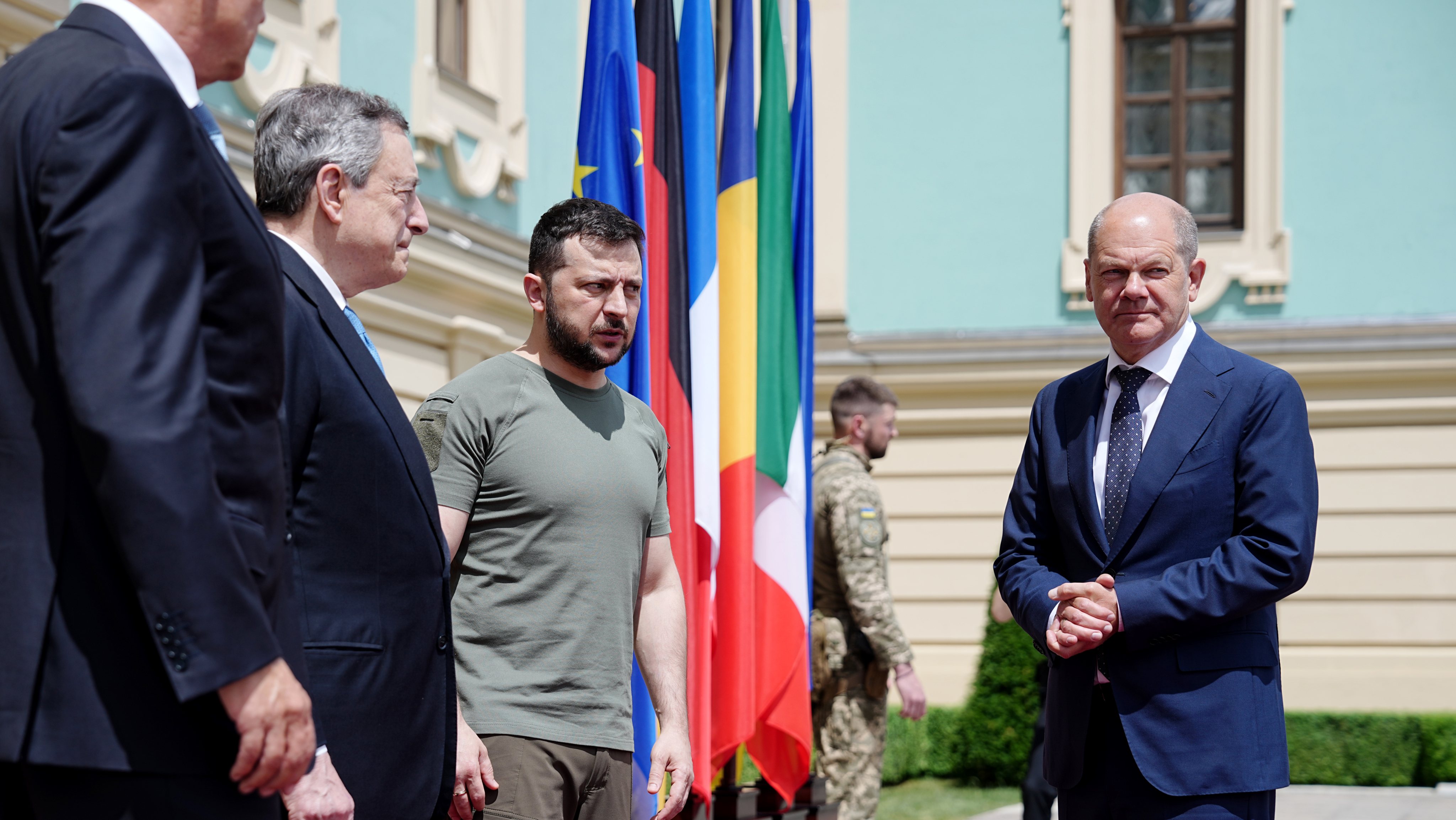 Ukraine war - Chancellor Scholz in Ukraine