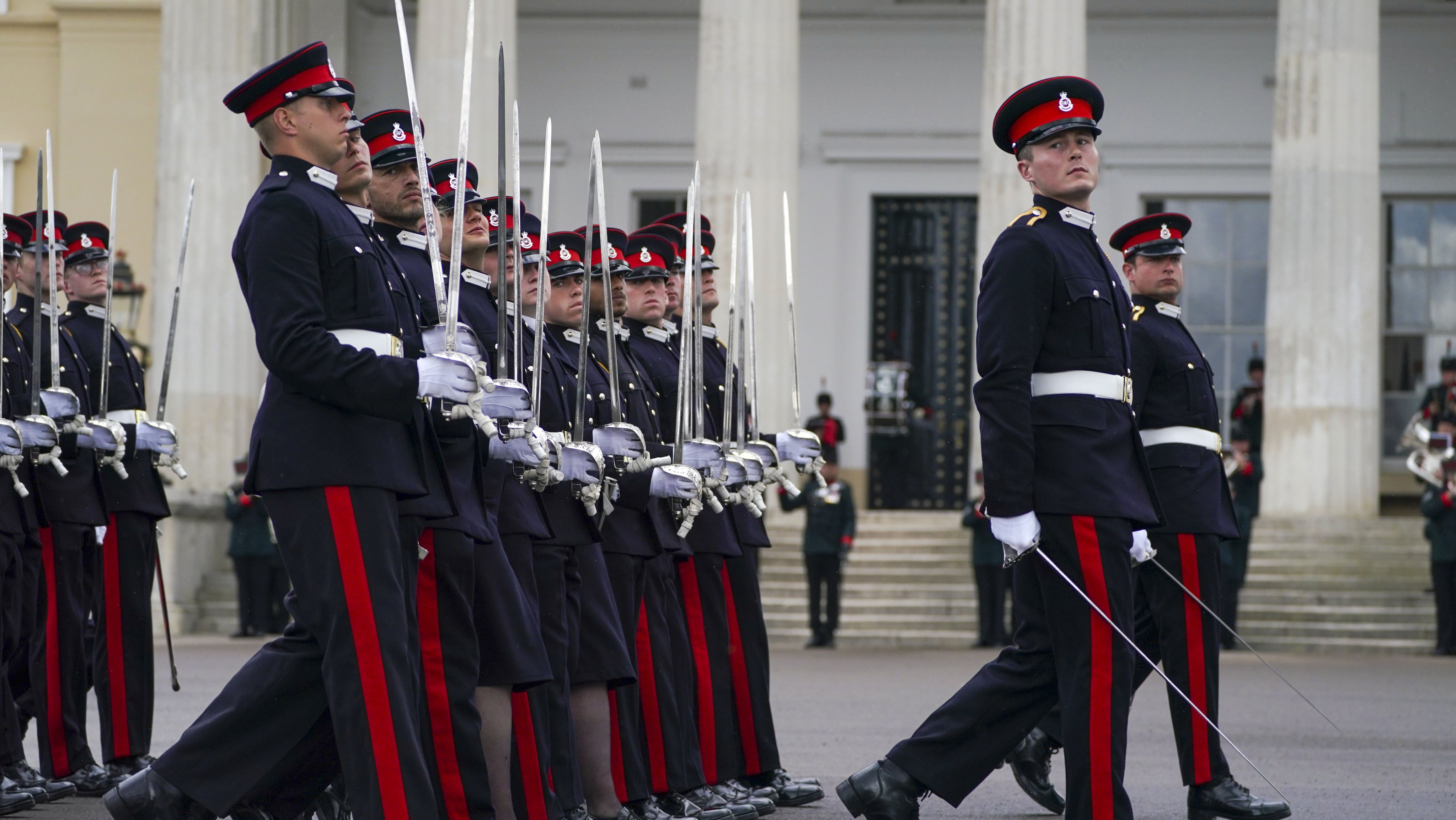 Parada na Academia Militar de Sandhurst