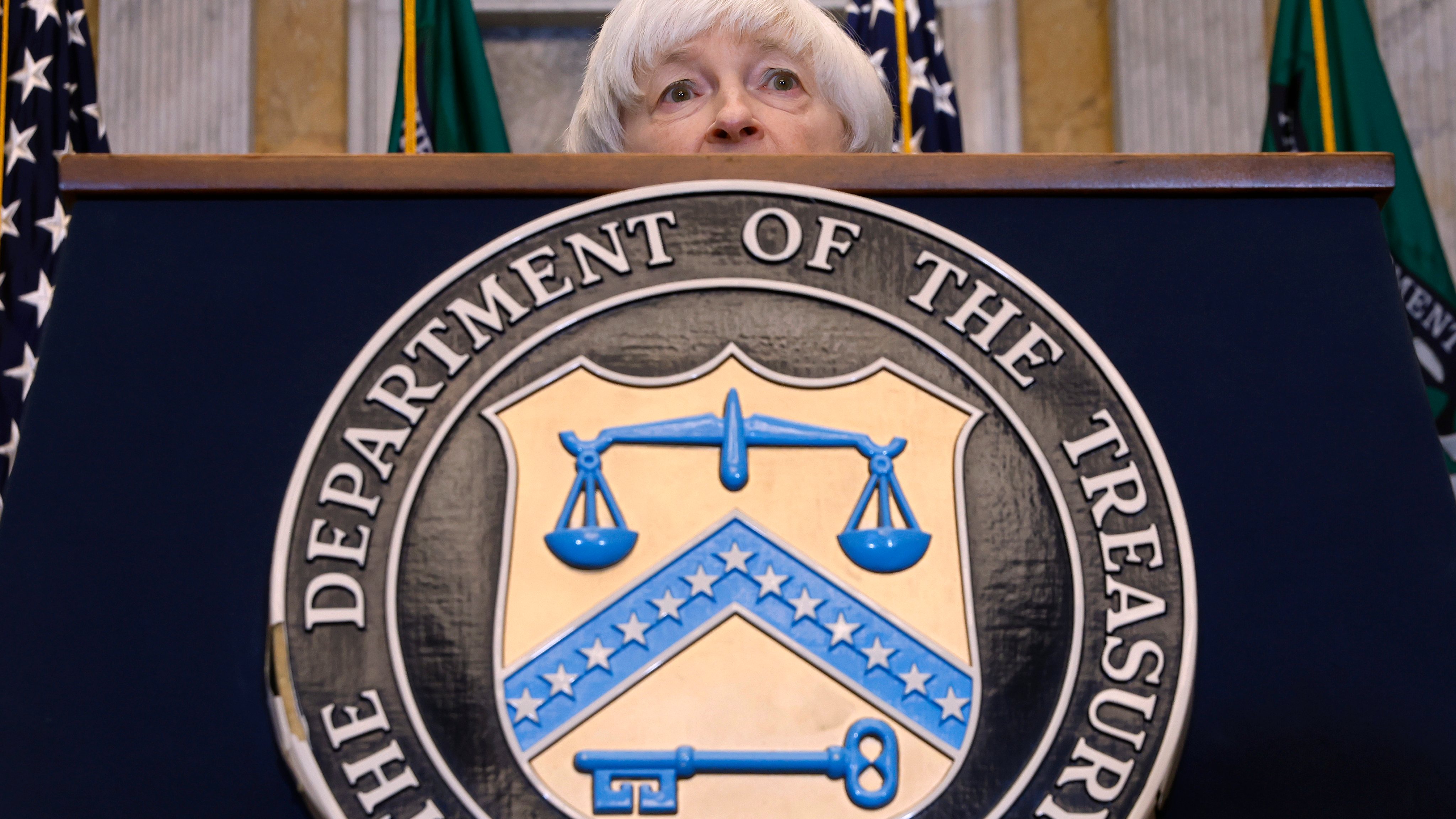 Treasury Secretary Janet Yellen Hosts IMF-World Bank Spring Meetings News Conference
