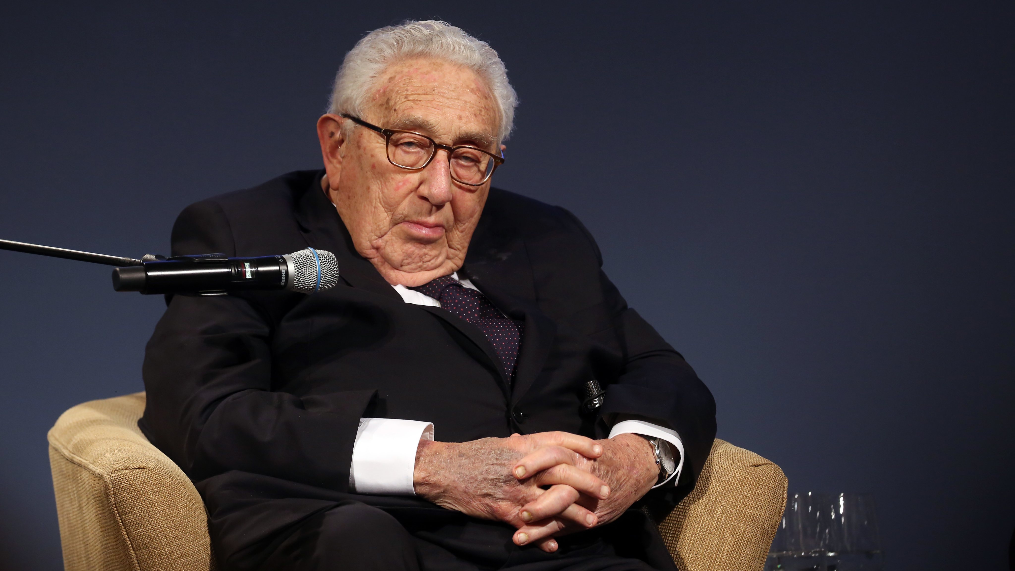 Henry Kissinger foi secretário de Estado dos EUA na altura da Guerra Fria.