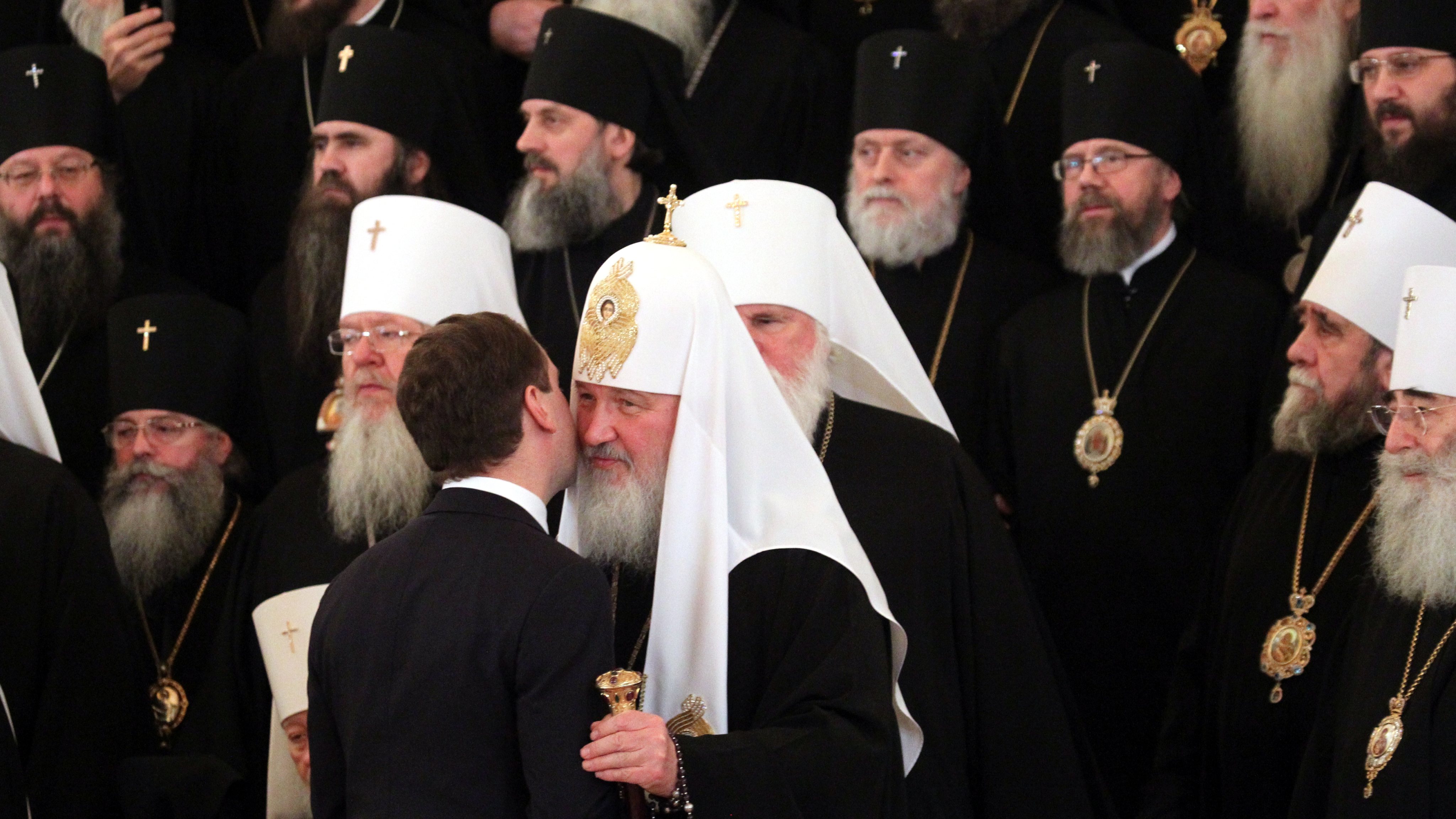 Dmitry Medvedev Attends Russian Orthodox Church Hierarchy Assembly