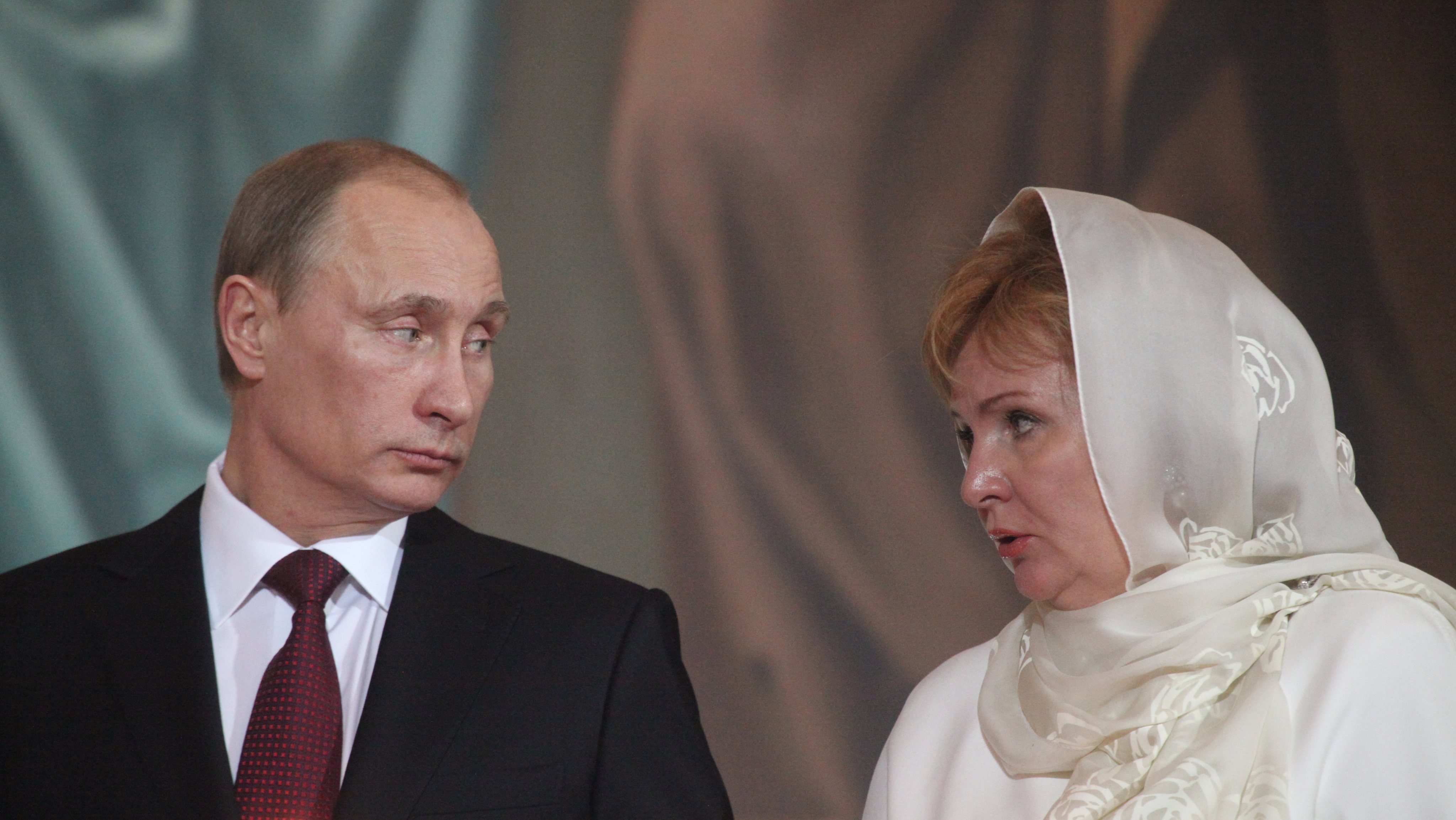 Putin e ex-mulher