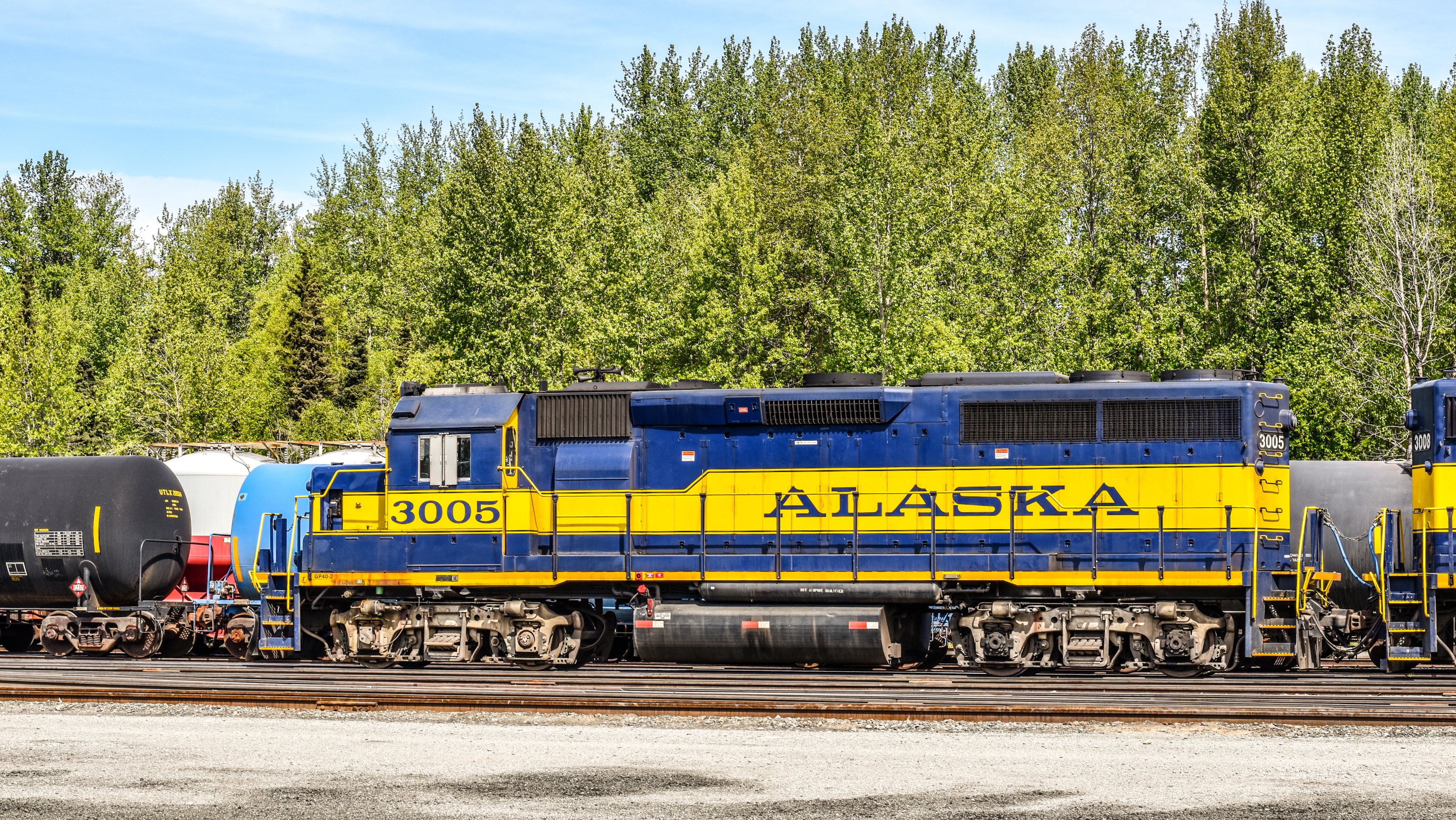 Alaska Railroad -Trains at Rest