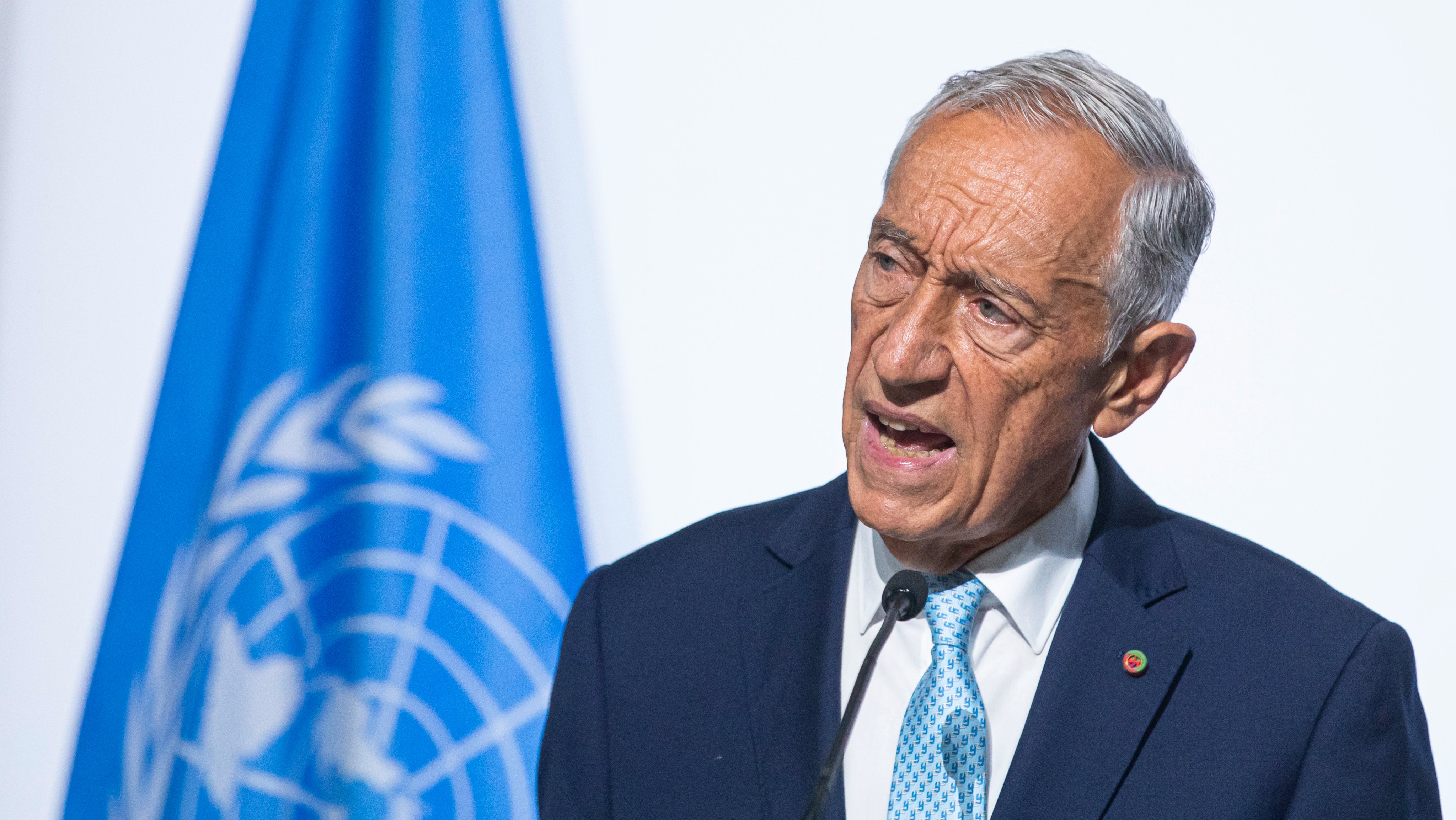 O Presidente português falava na Conferência dos Oceanos das Nações Unidas, o maior evento de sempre dedicado ao tema
