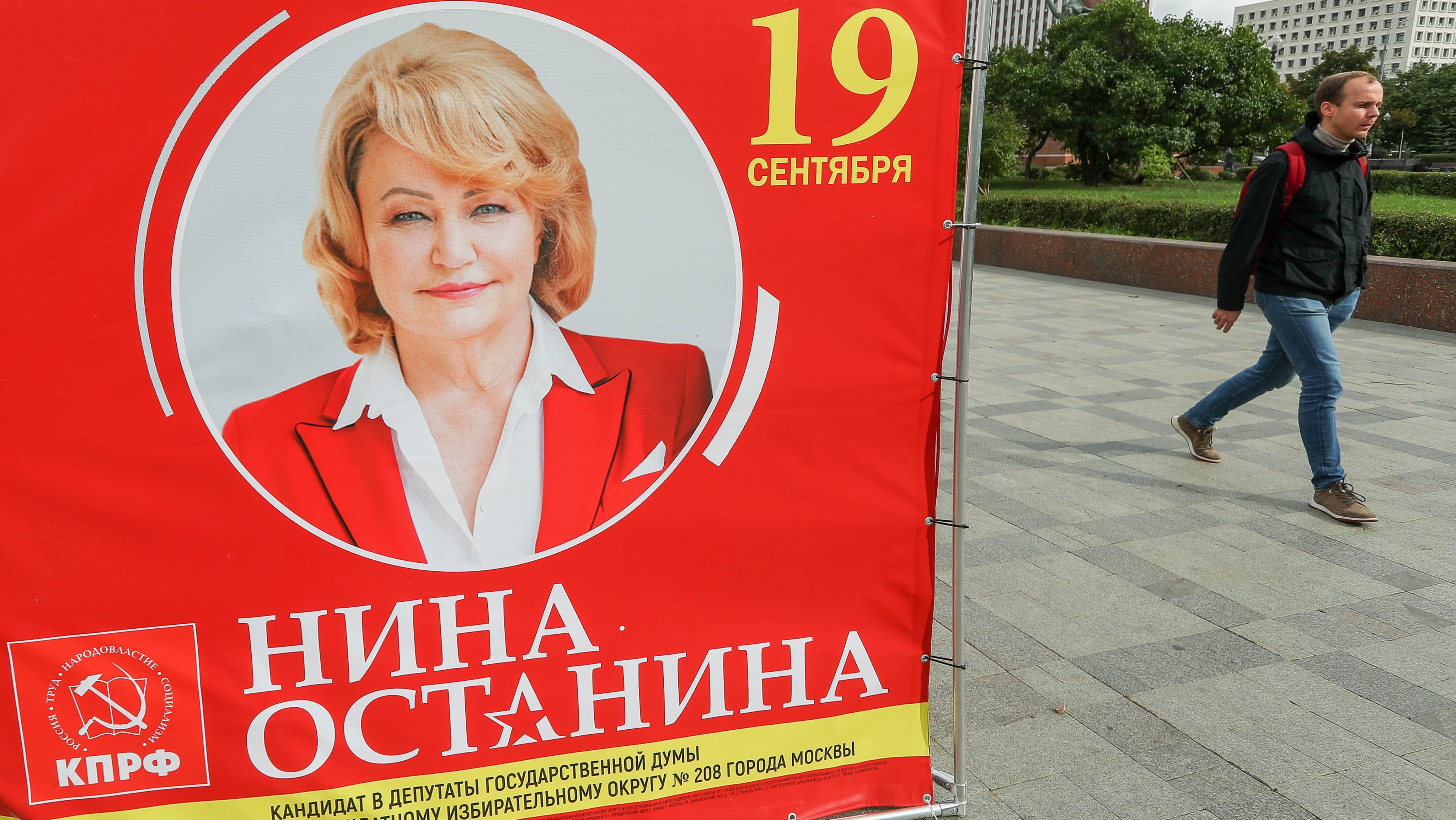 Election campaign ahead of 2021 Russian legislative election in Moscow