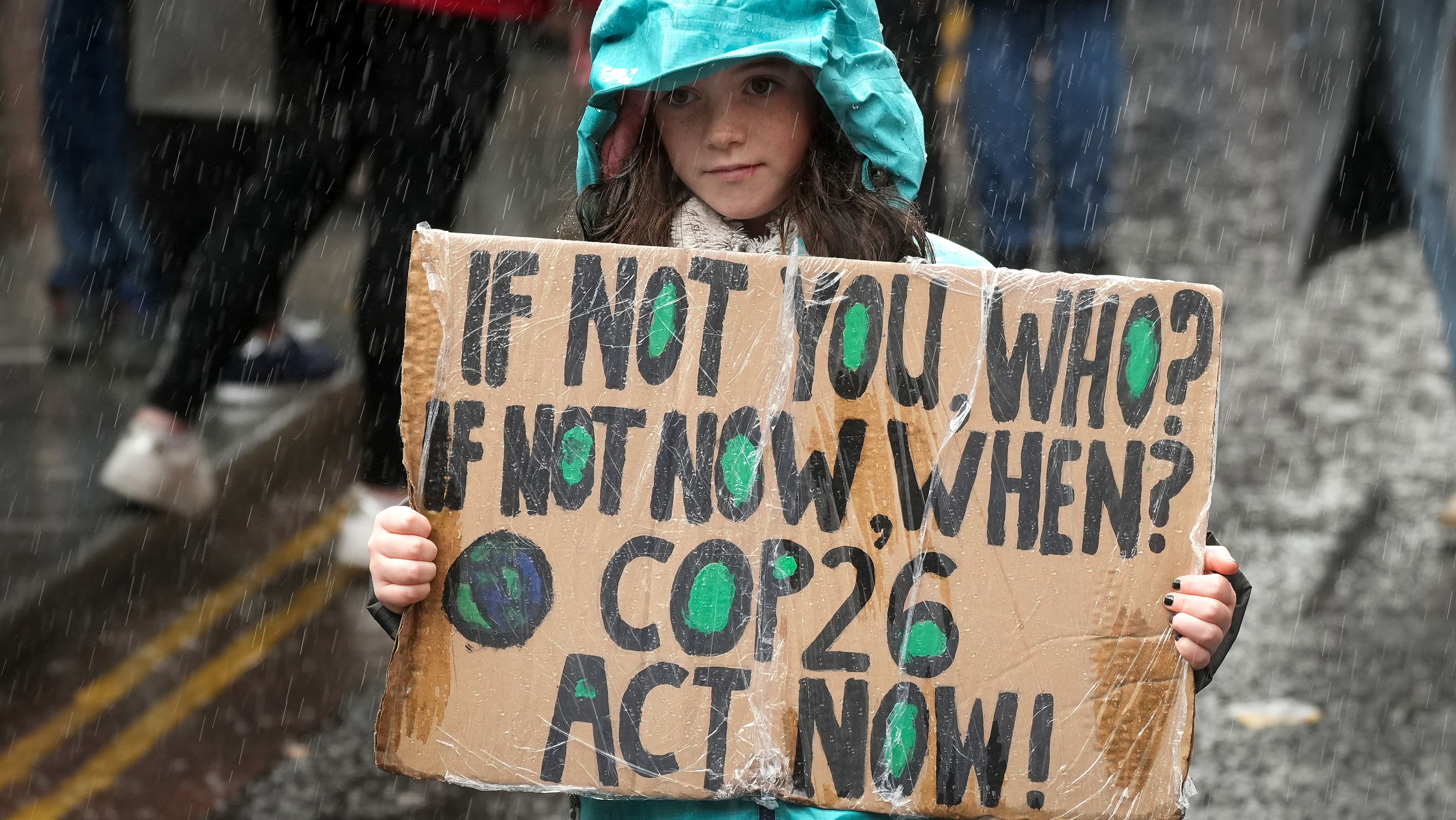 COP26 - protestos em Glasgow