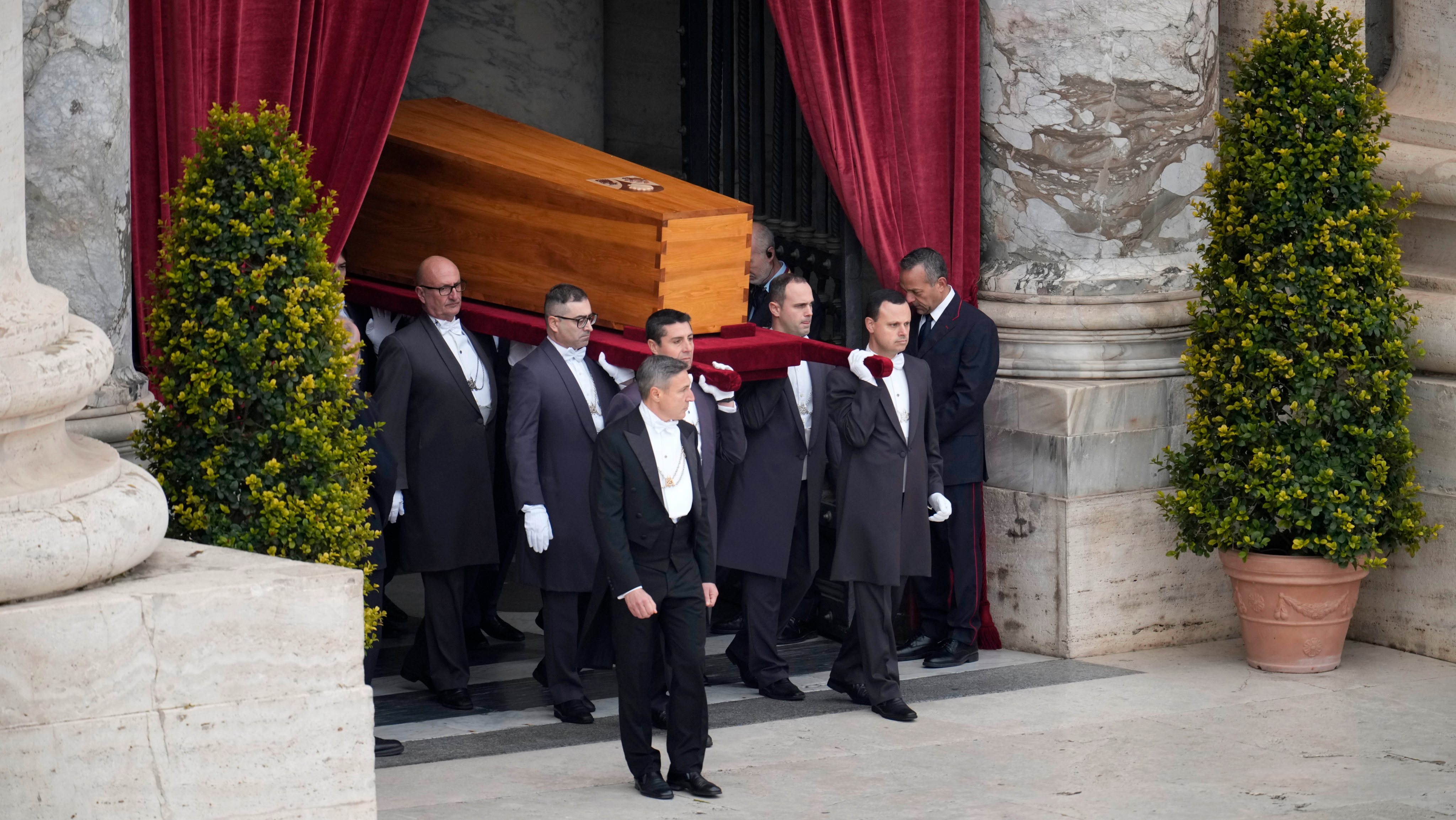 Mourners Gather In Vatican City On The Funeral Day Of Pope Emeritus Benedict XVI
