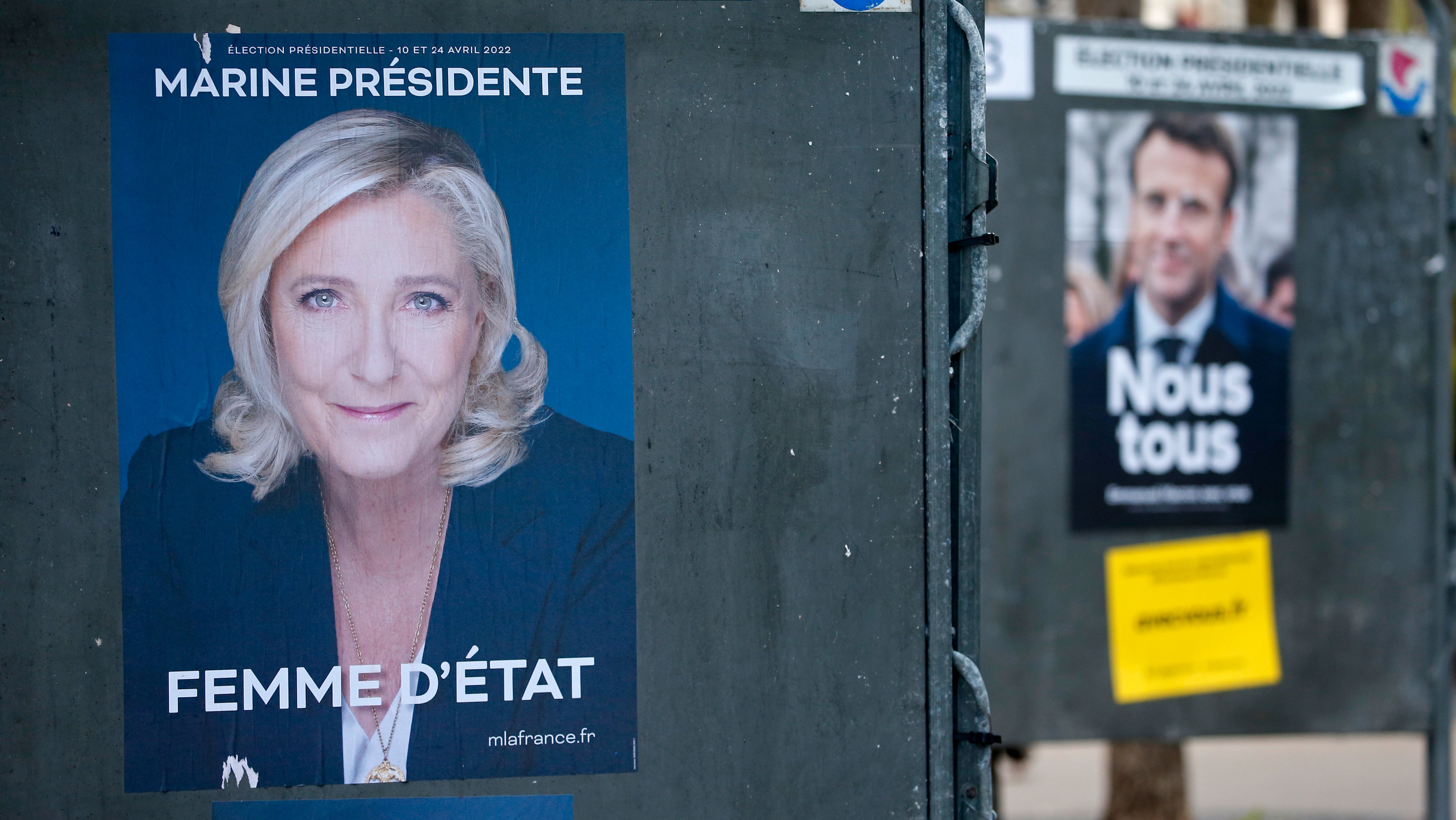 French 2022 Presidential Electoral Campaign Posters