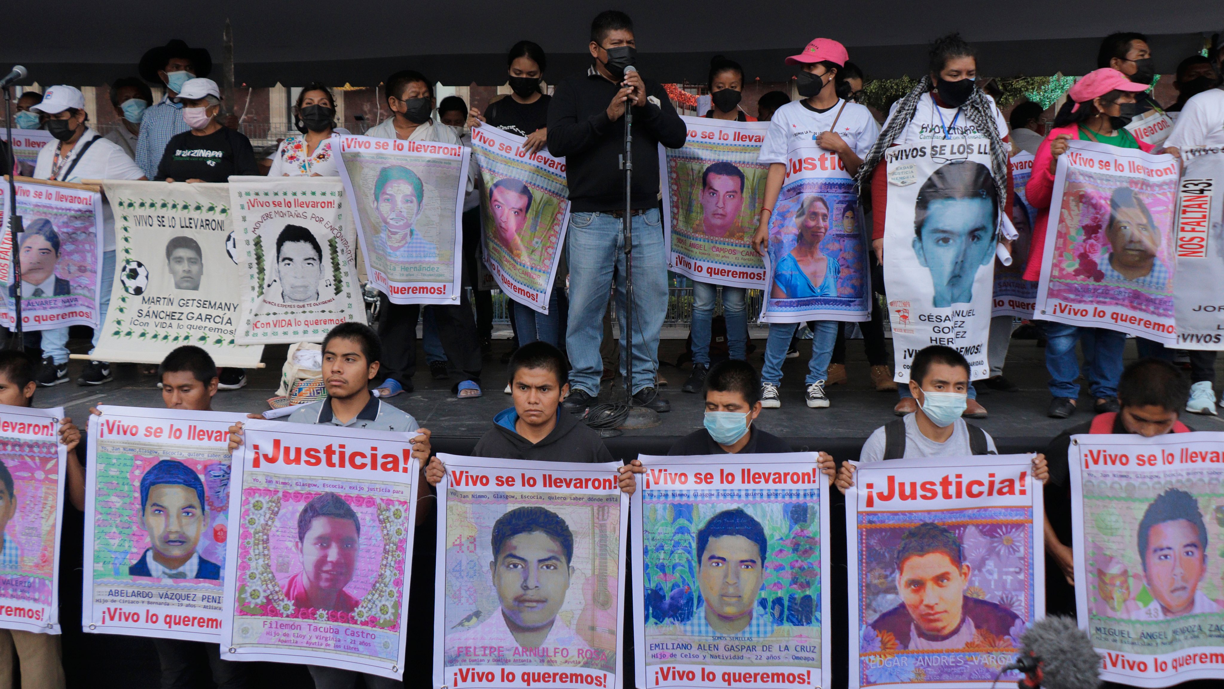 March For 7th Anniversary Of The 43 Ayotzinapa Students Forced Disappeared