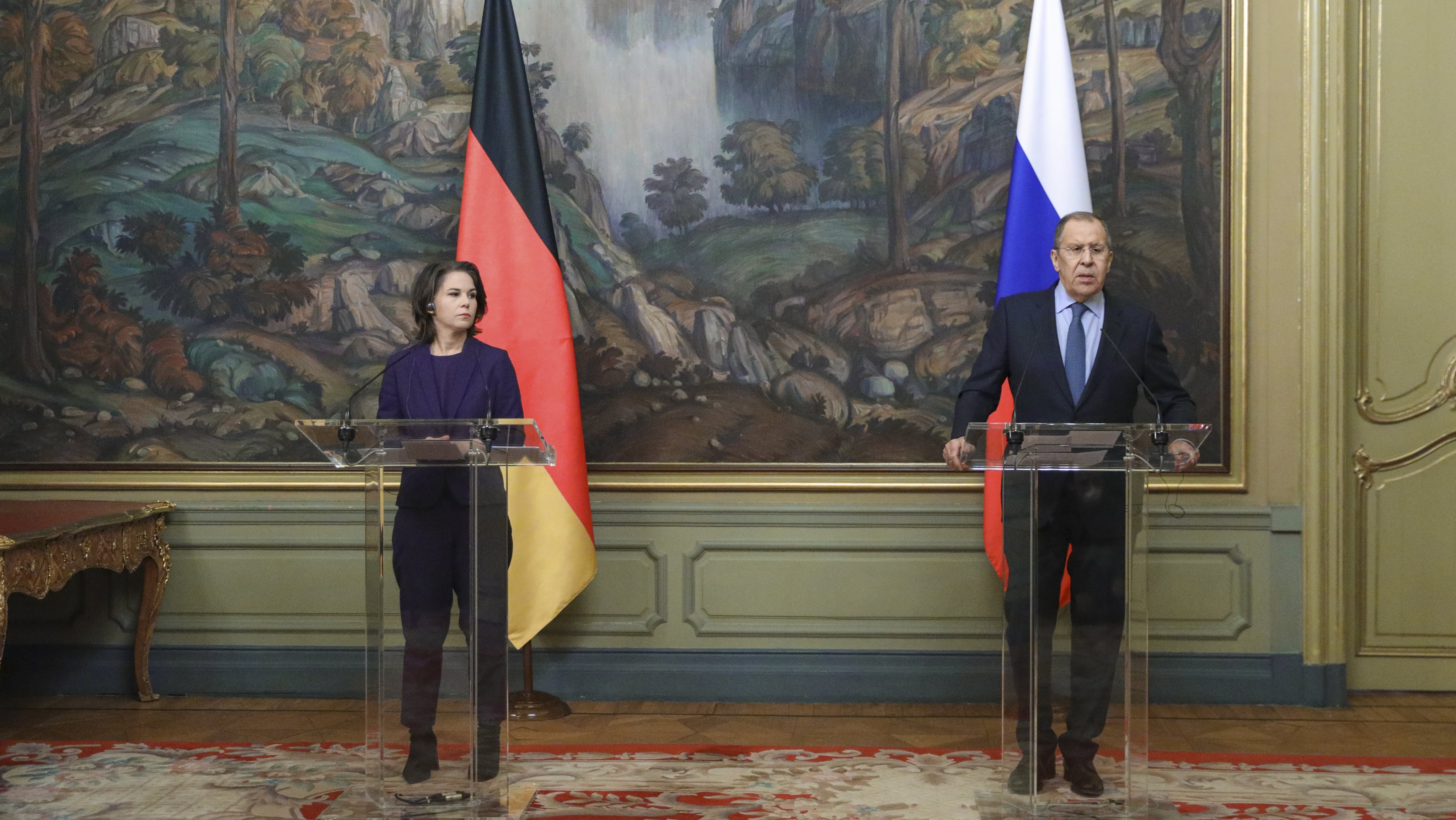 Foreign ministers of Russia and Germany meet in Moscow