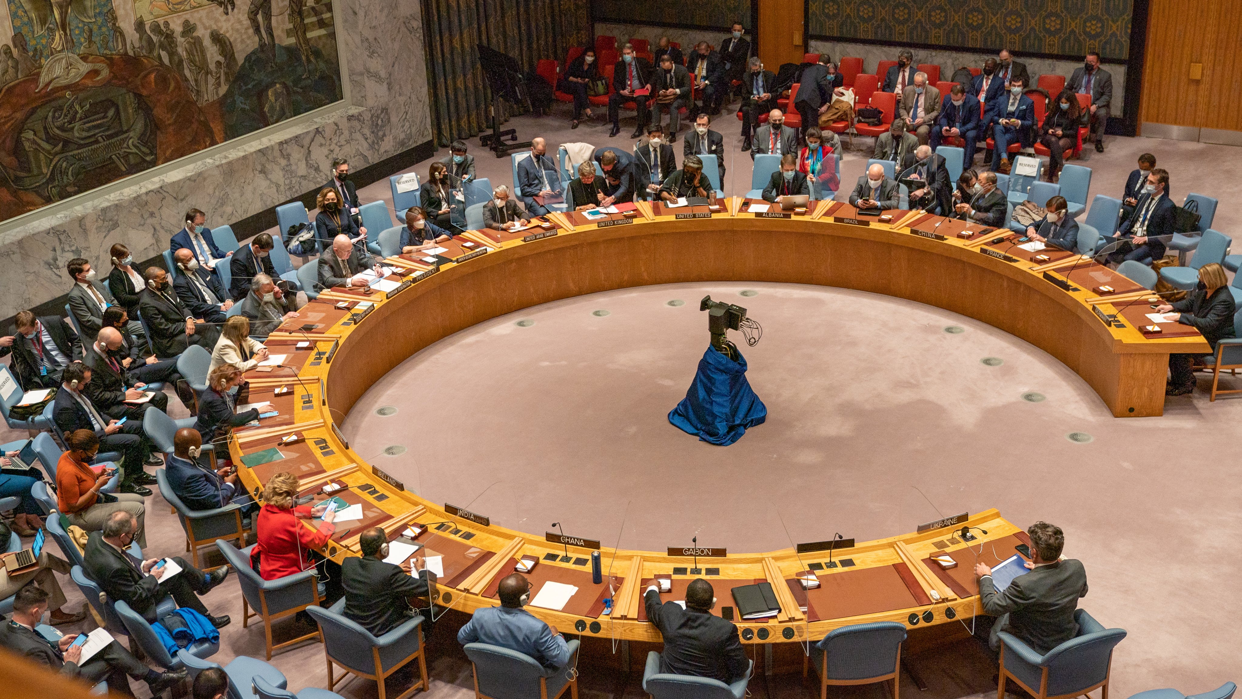 United Nations Security Council Holds Emergency Session On Russia-Ukraine Situation