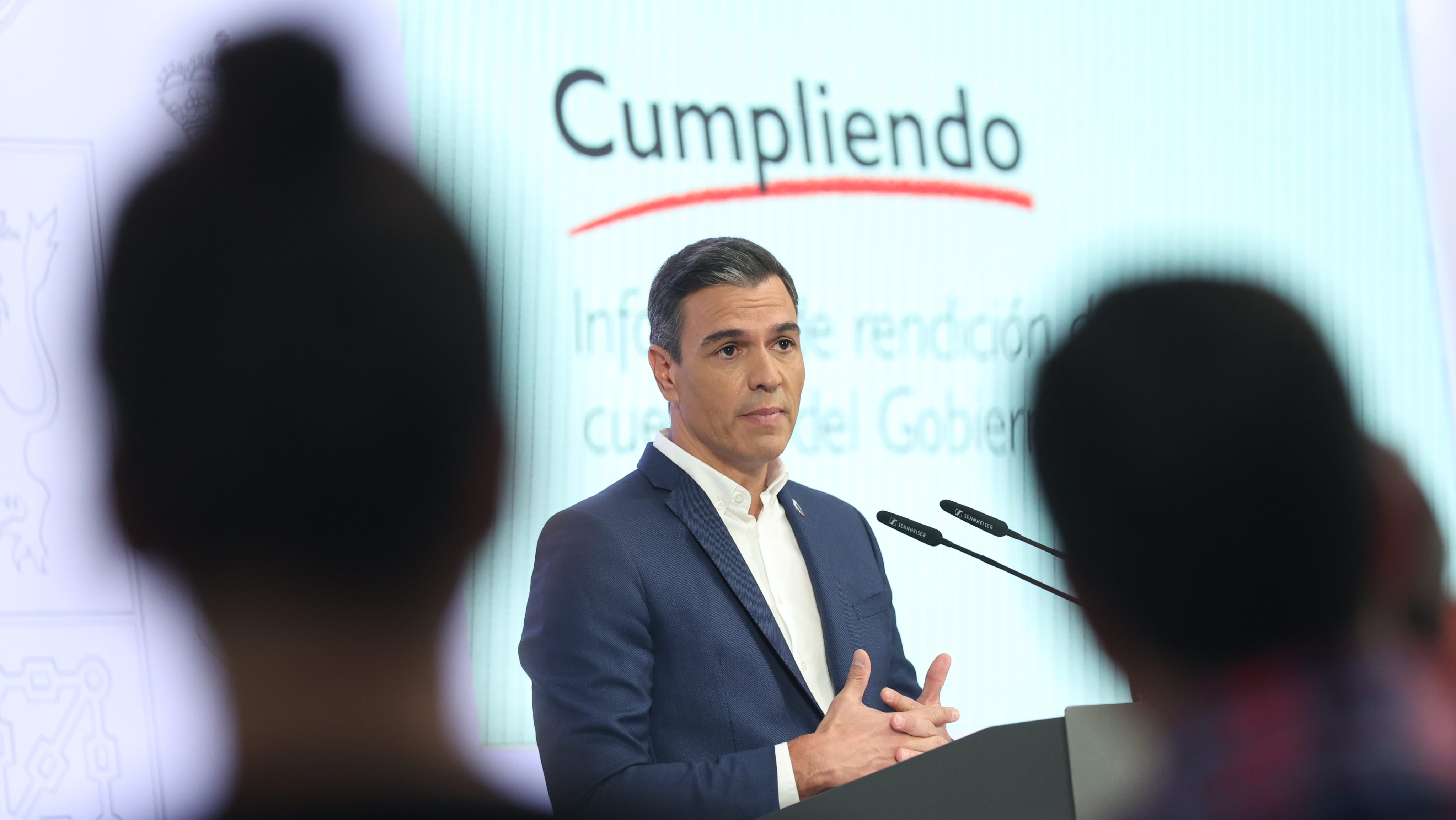 Sanchez Presents The Accountability Report For The First Half Of 2022