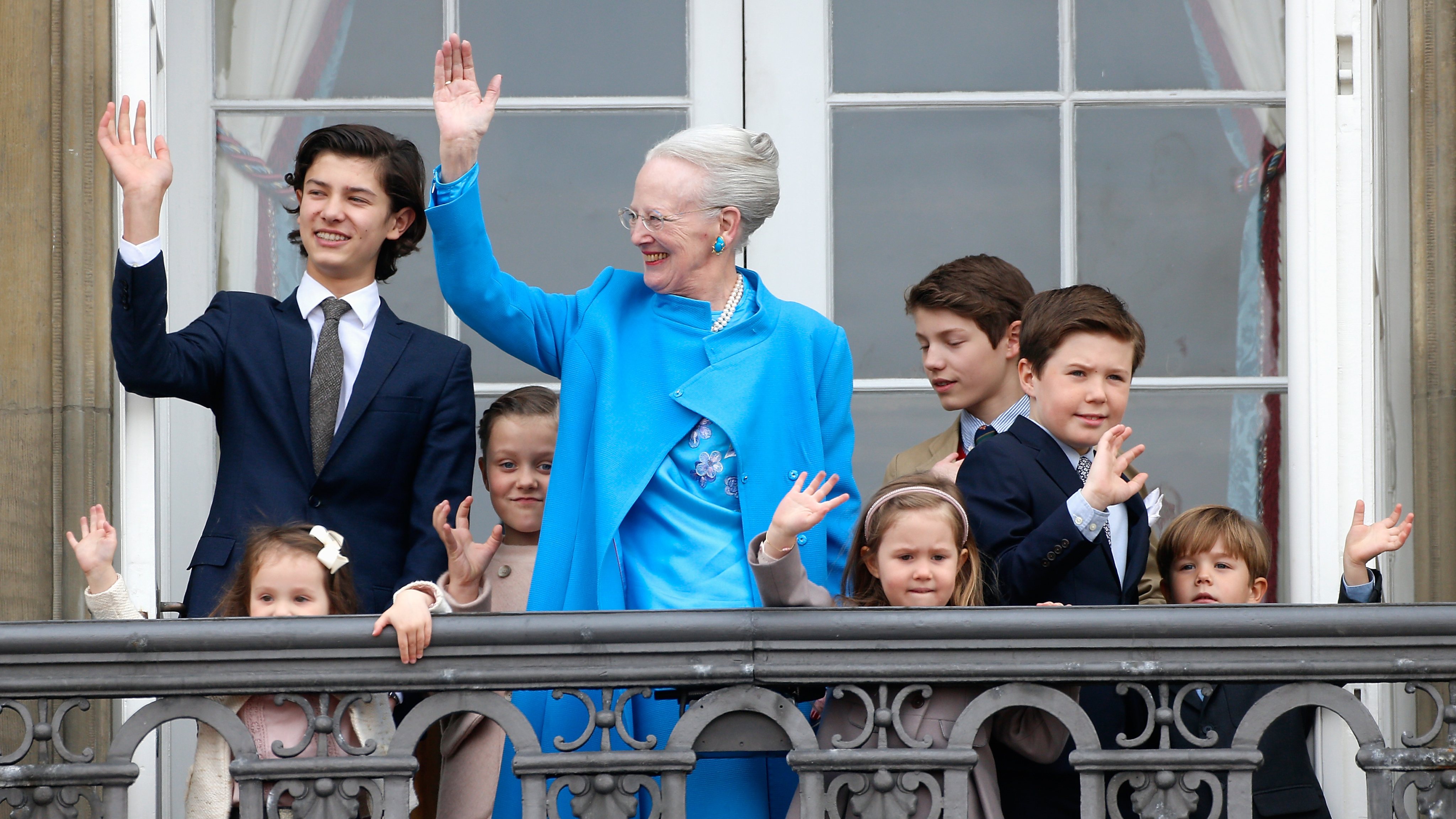 Queen Margrethe II Of Denmark And Family Celebrate Her Majesty&#039;s 76th Birthday