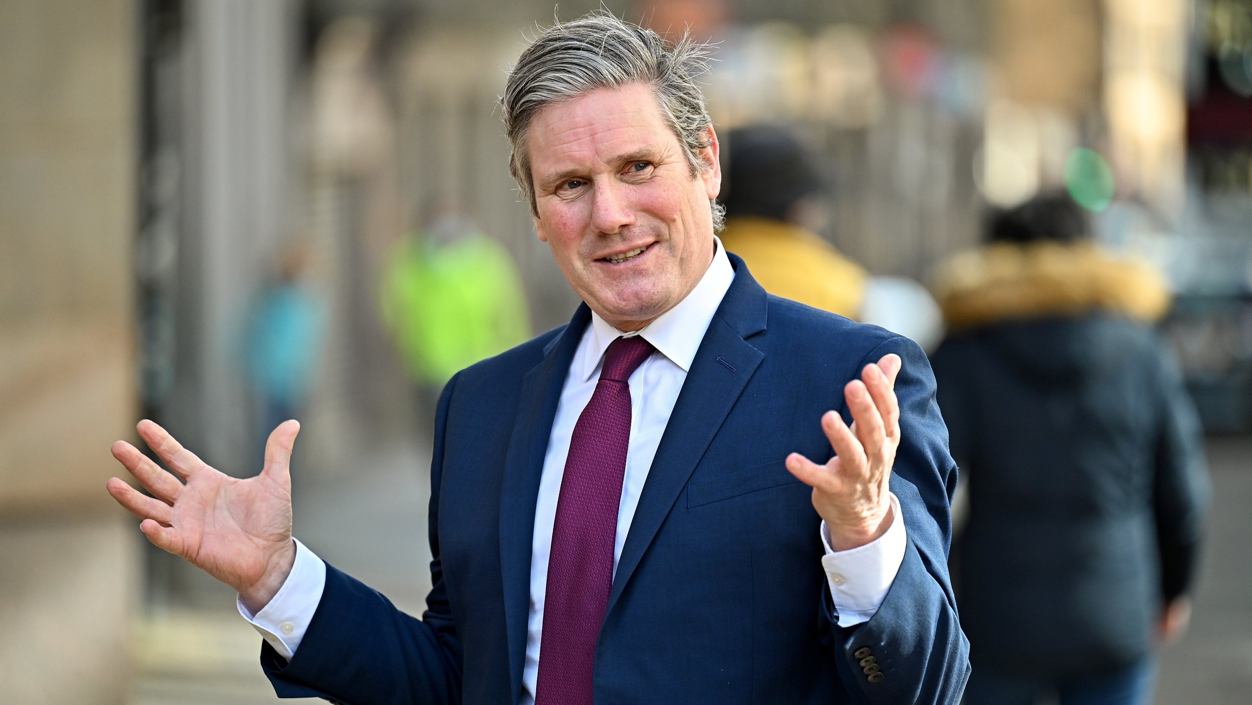 Keir Starmer Supports Scottish Labour&#039;s Election Campaign